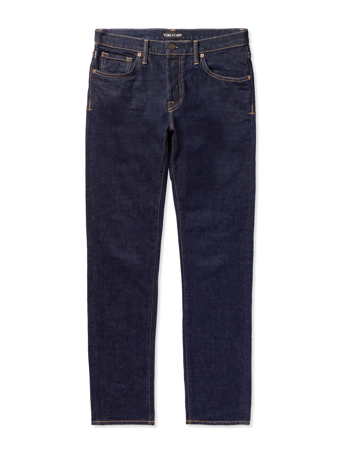 Tom Ford Slim-fit Tapered Jeans In Blue