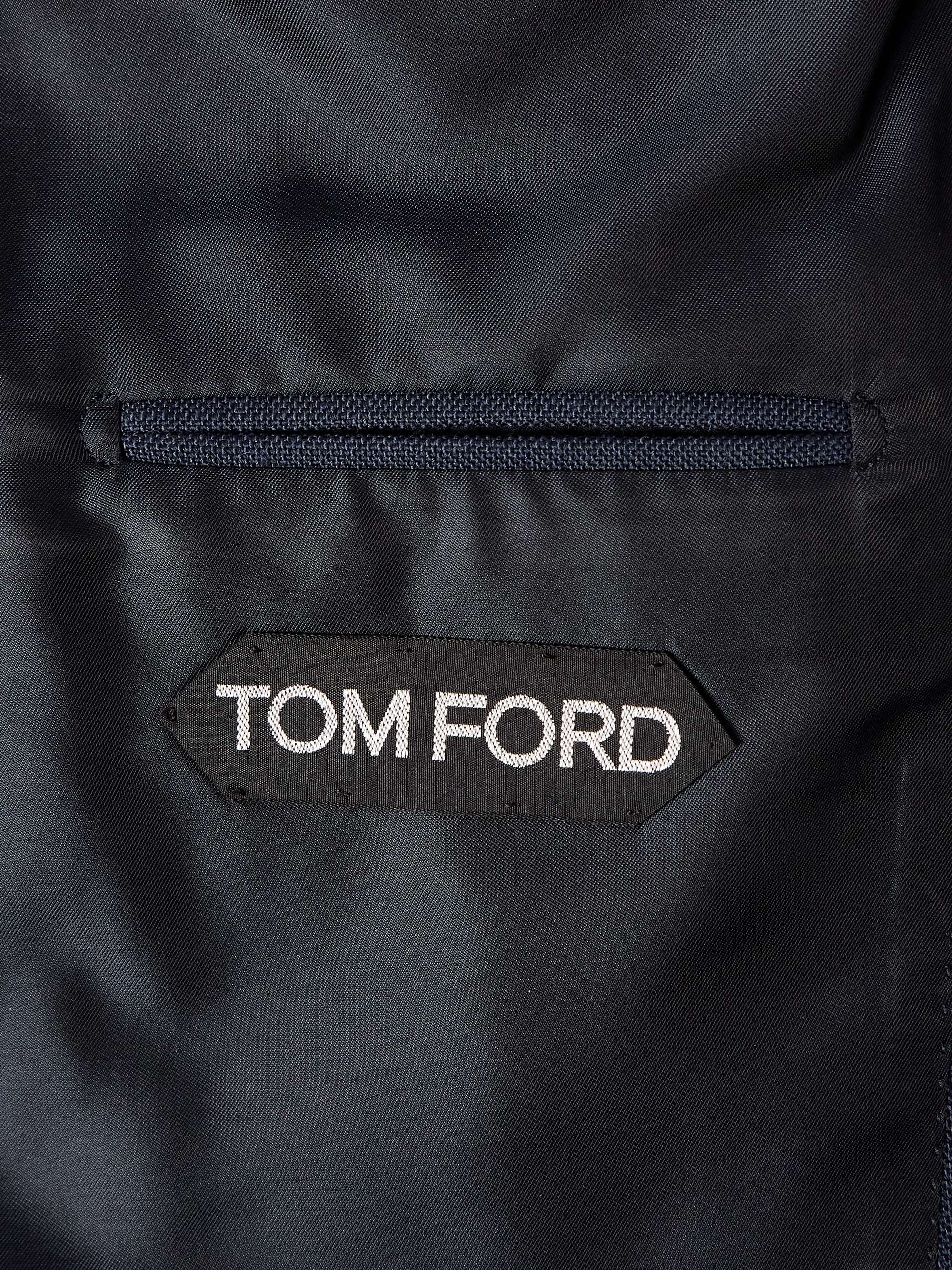 TOM FORD Shelton Slim-Fit Silk, Wool and Mohair-Blend Hopsack Suit ...