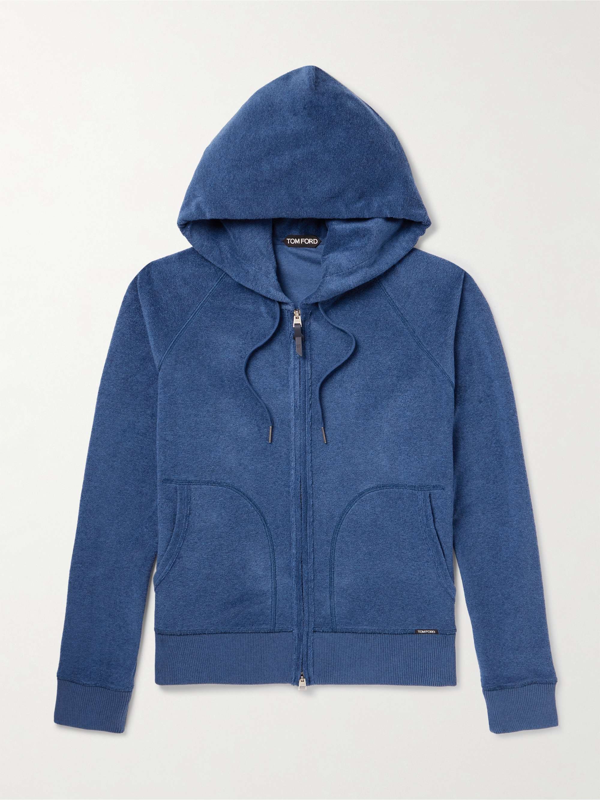 TOM FORD Cotton-Terry Zip-Up Hoodie for Men | MR PORTER