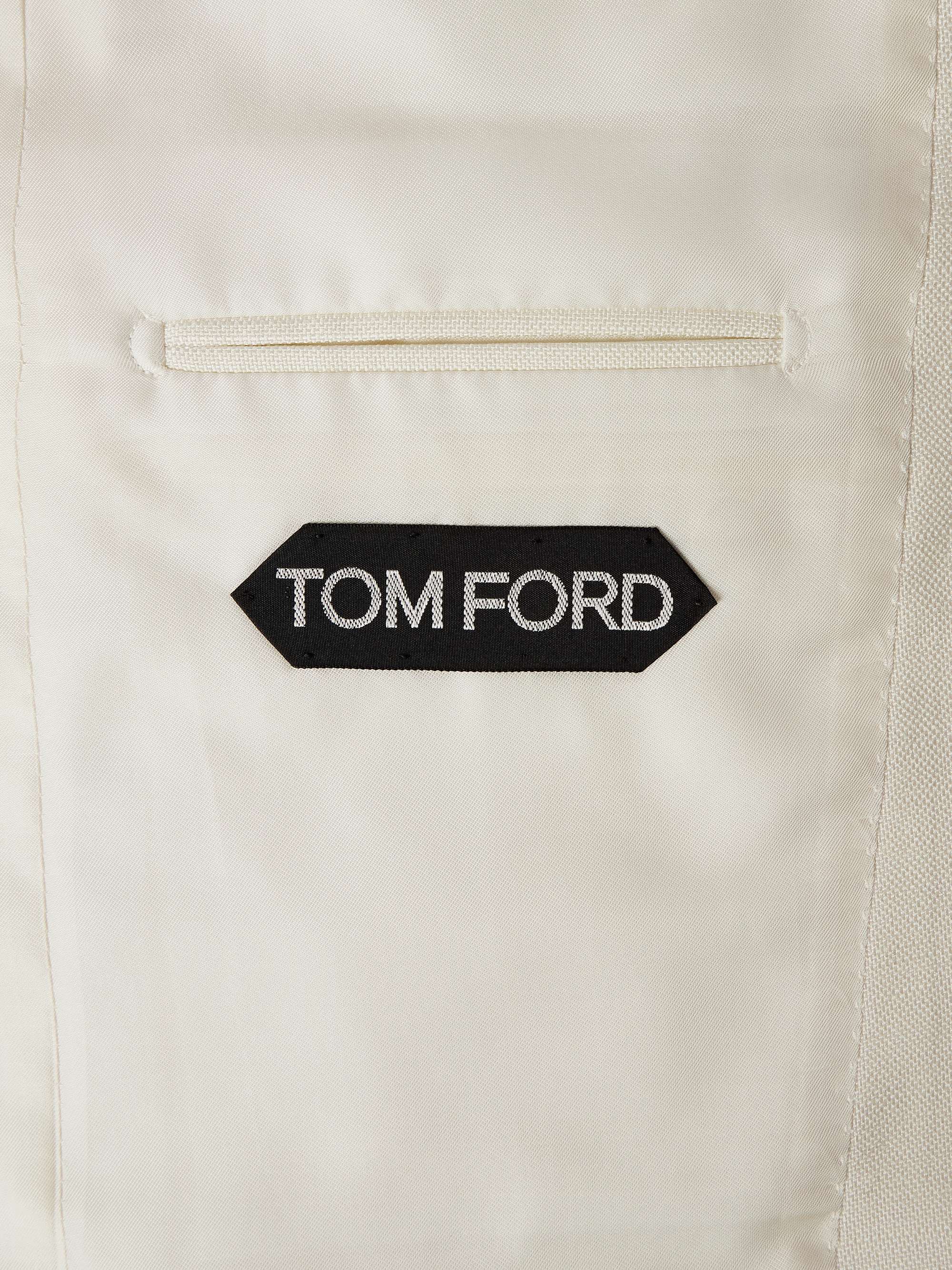 TOM FORD Shelton Slim-Fit Silk-Faille Suit Jacket for Men | MR PORTER