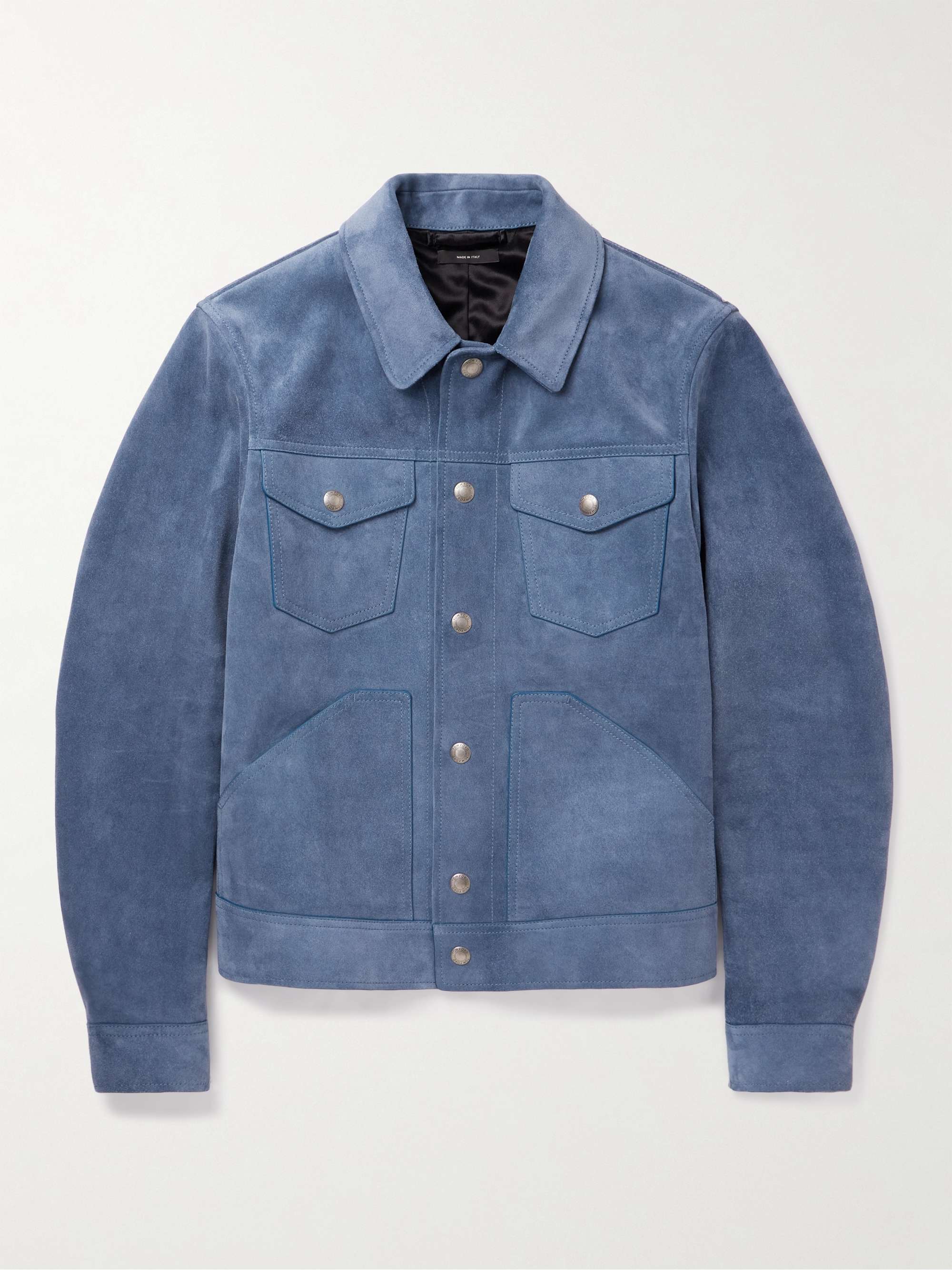 Tom ford deals green suede jacket