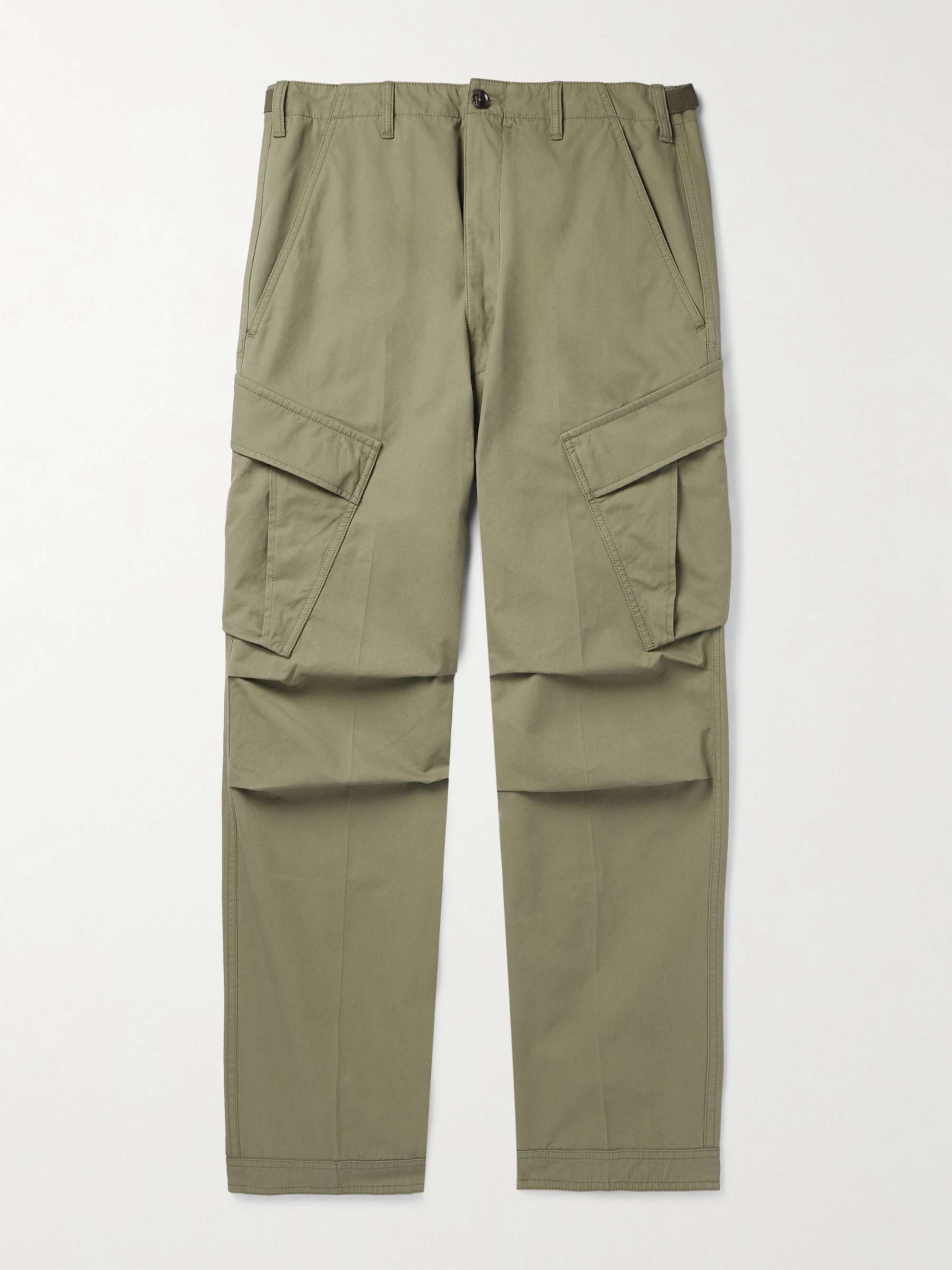 TOM FORD Straight-Leg Cotton-Twill Cargo Trousers for Men | MR PORTER