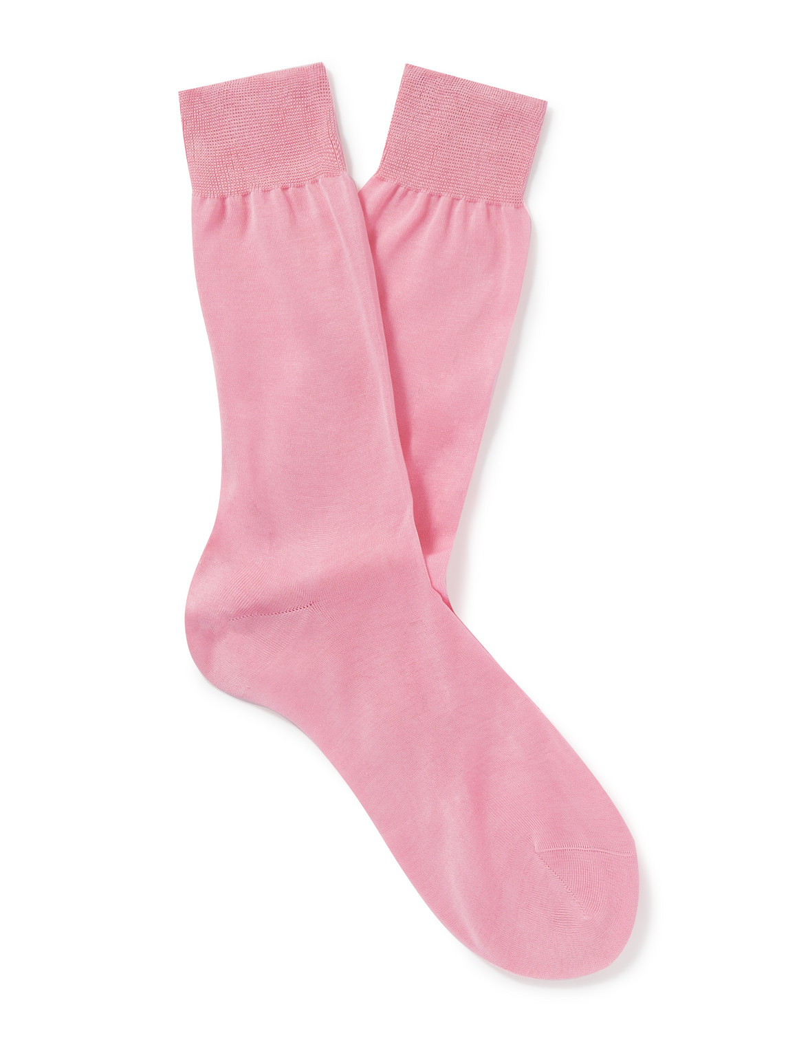 Anderson & Sheppard Cotton Socks In Pink