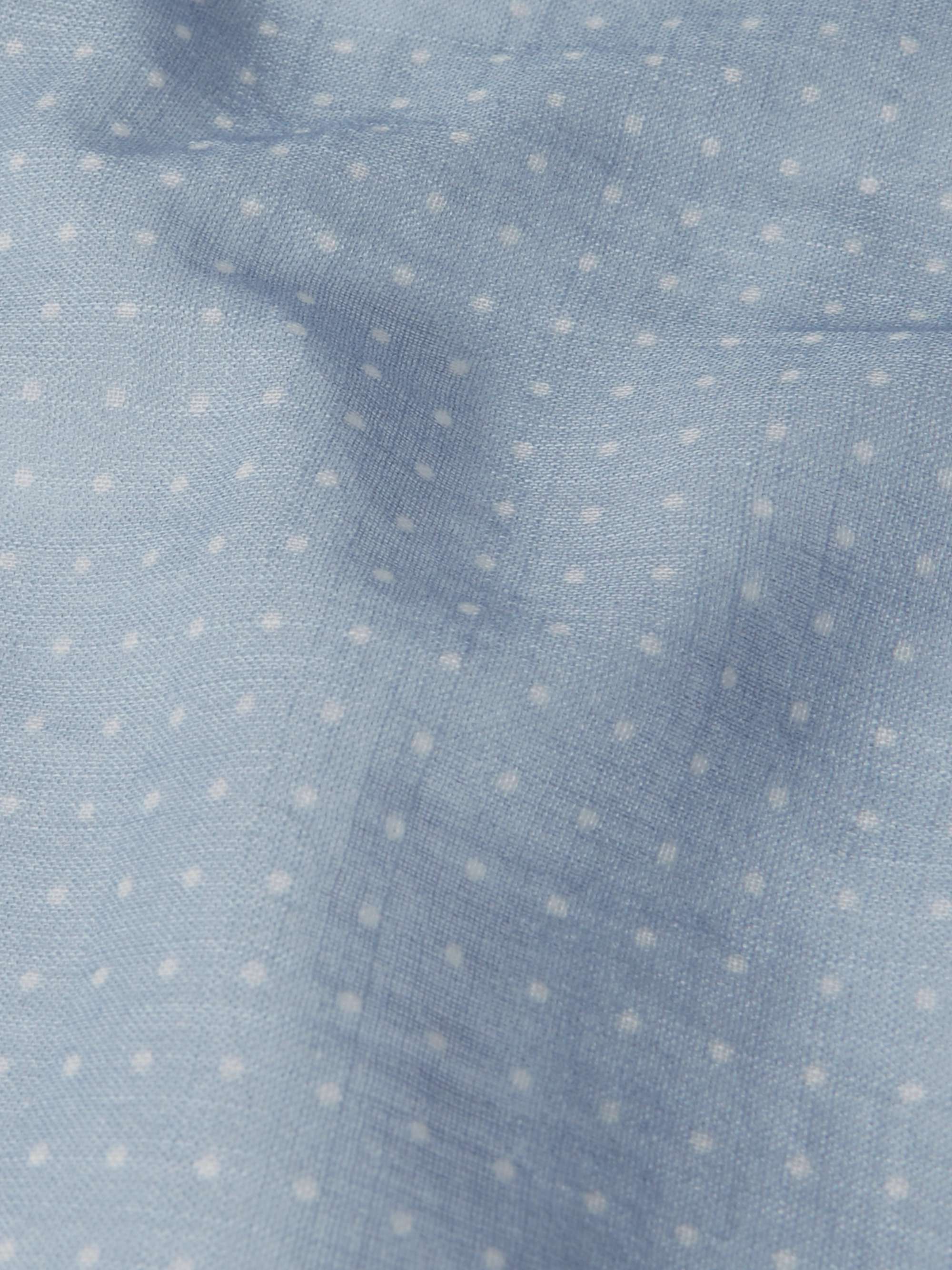 ANDERSON & SHEPPARD Polka-Dot Cotton Pocket Square
