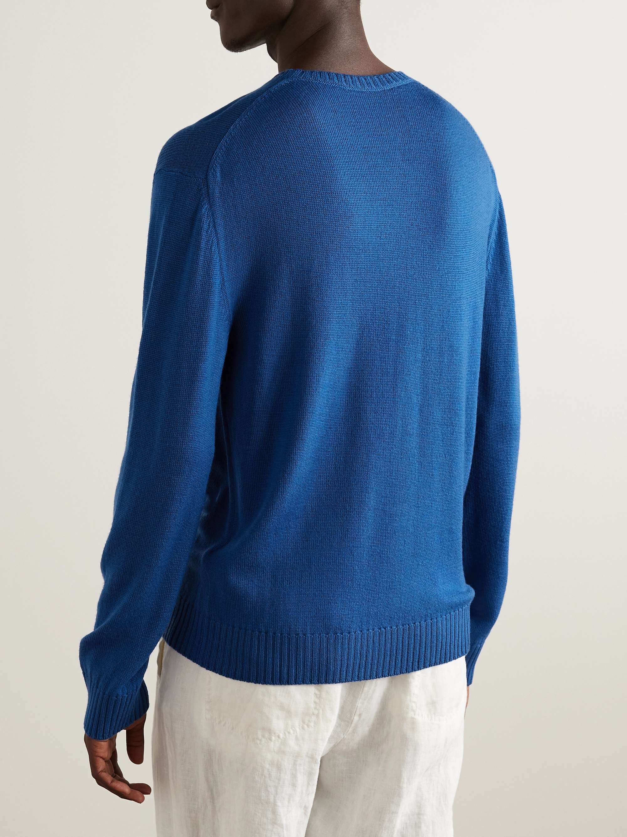 ANDERSON & SHEPPARD Merino Wool Sweater for Men MR PORTER