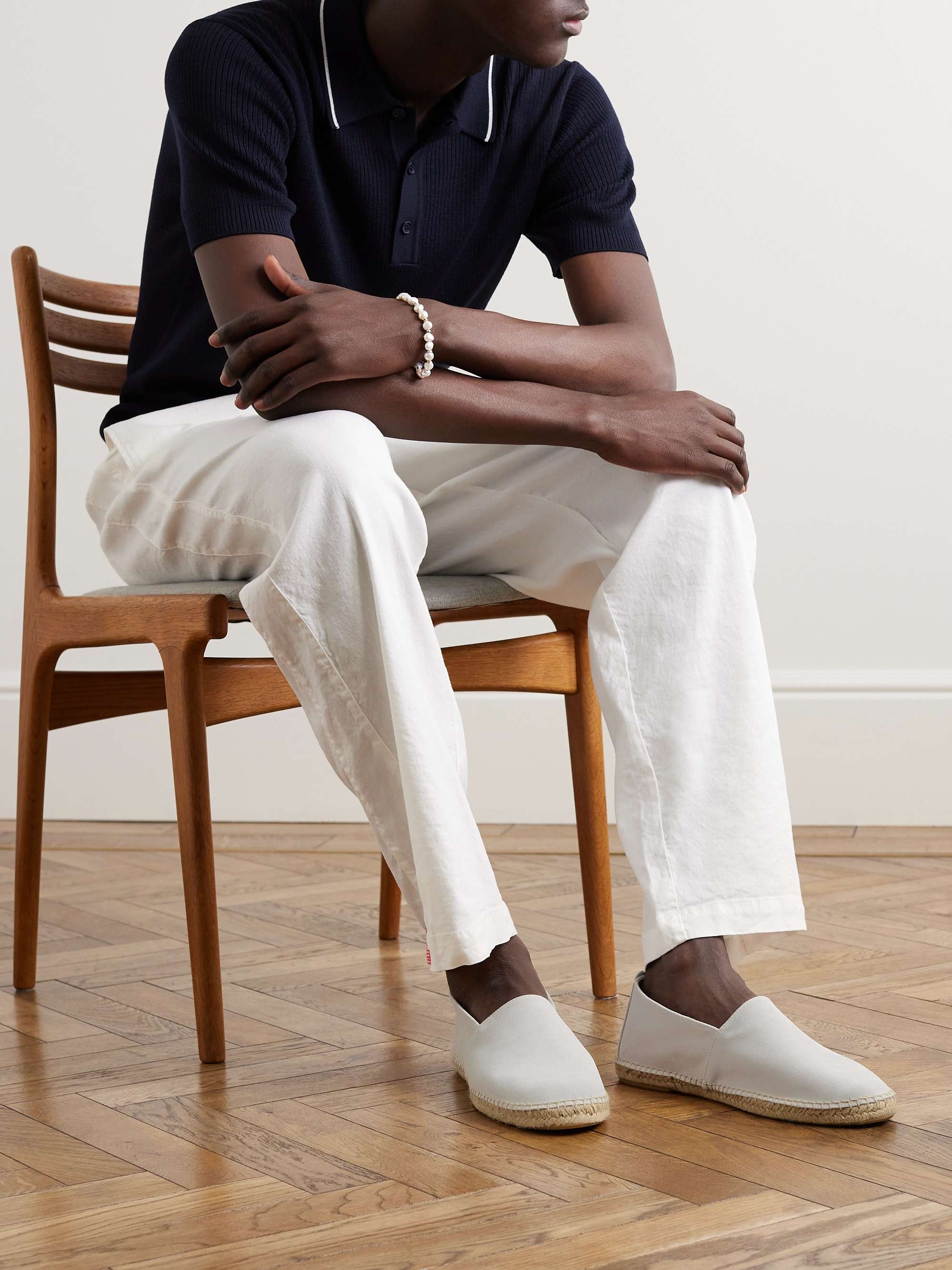 ANDERSON & SHEPPARD Suede Espadrilles for Men | MR PORTER