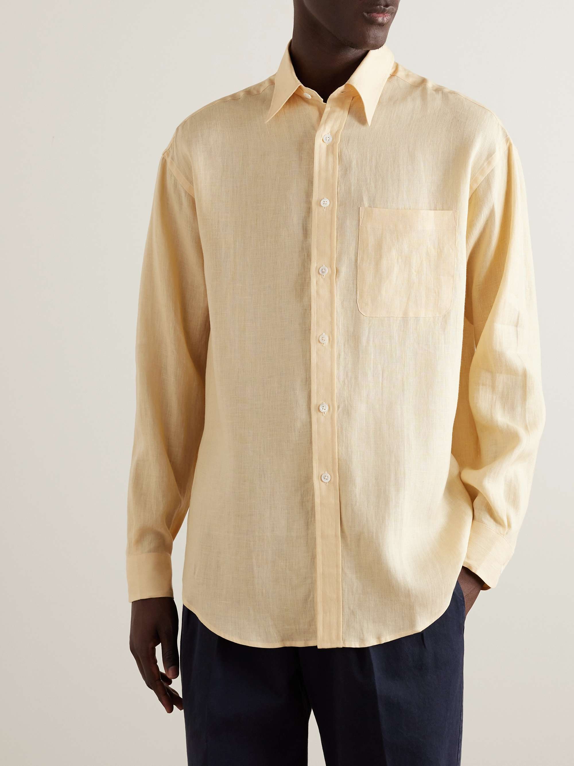 ANDERSON & SHEPPARD Linen Shirt