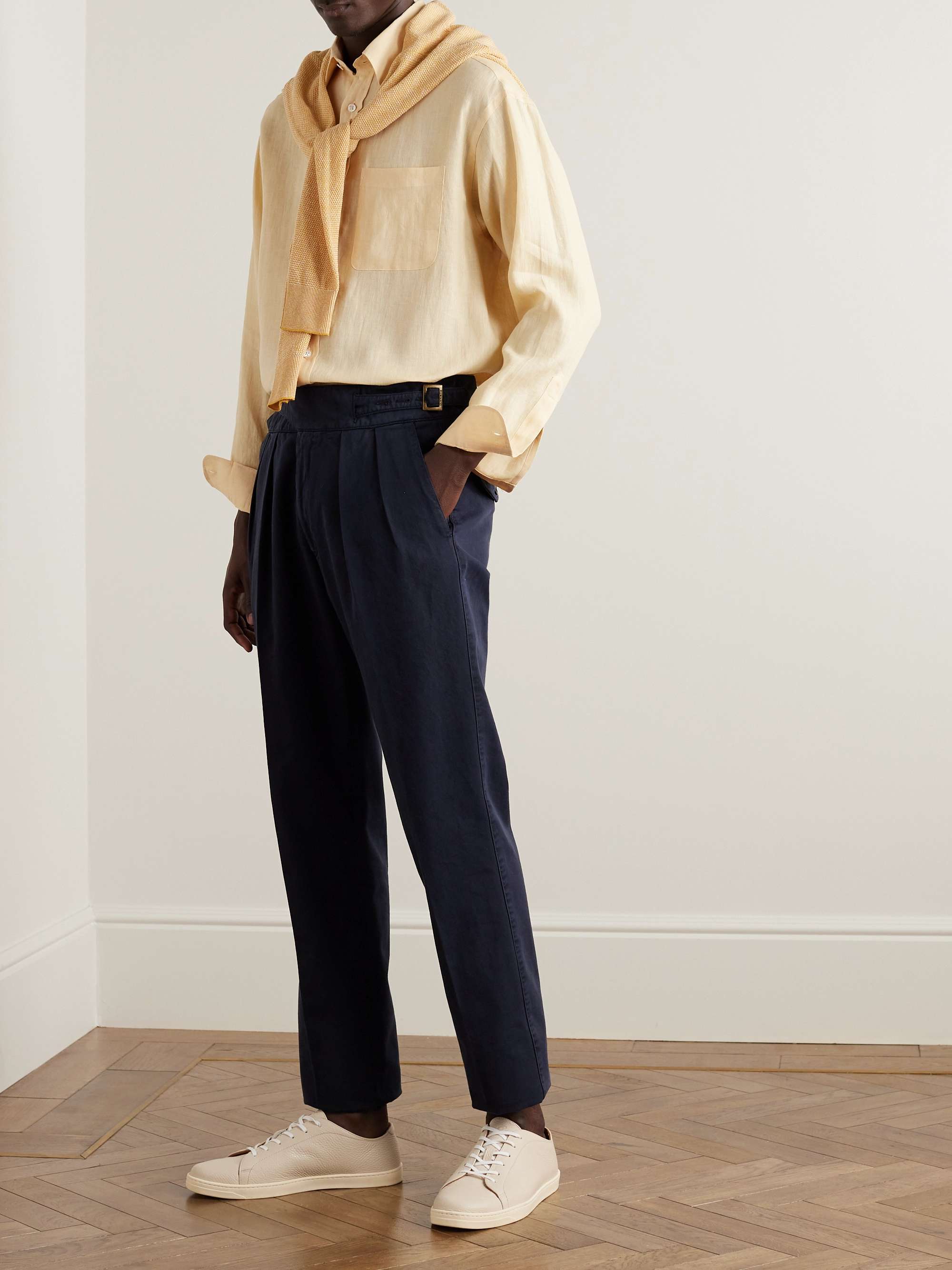 ANDERSON & SHEPPARD Linen Shirt