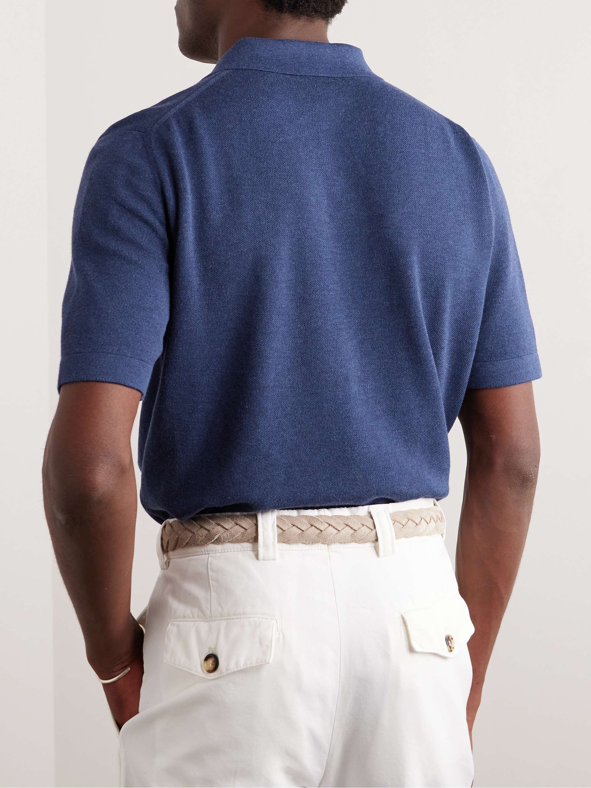 ANDERSON & SHEPPARD Organic Cotton Polo Shirt for Men | MR PORTER