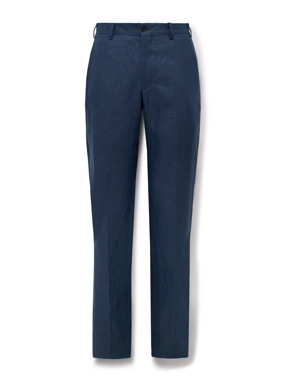 Anderson & Sheppard – Straight-Leg Linen Trousers