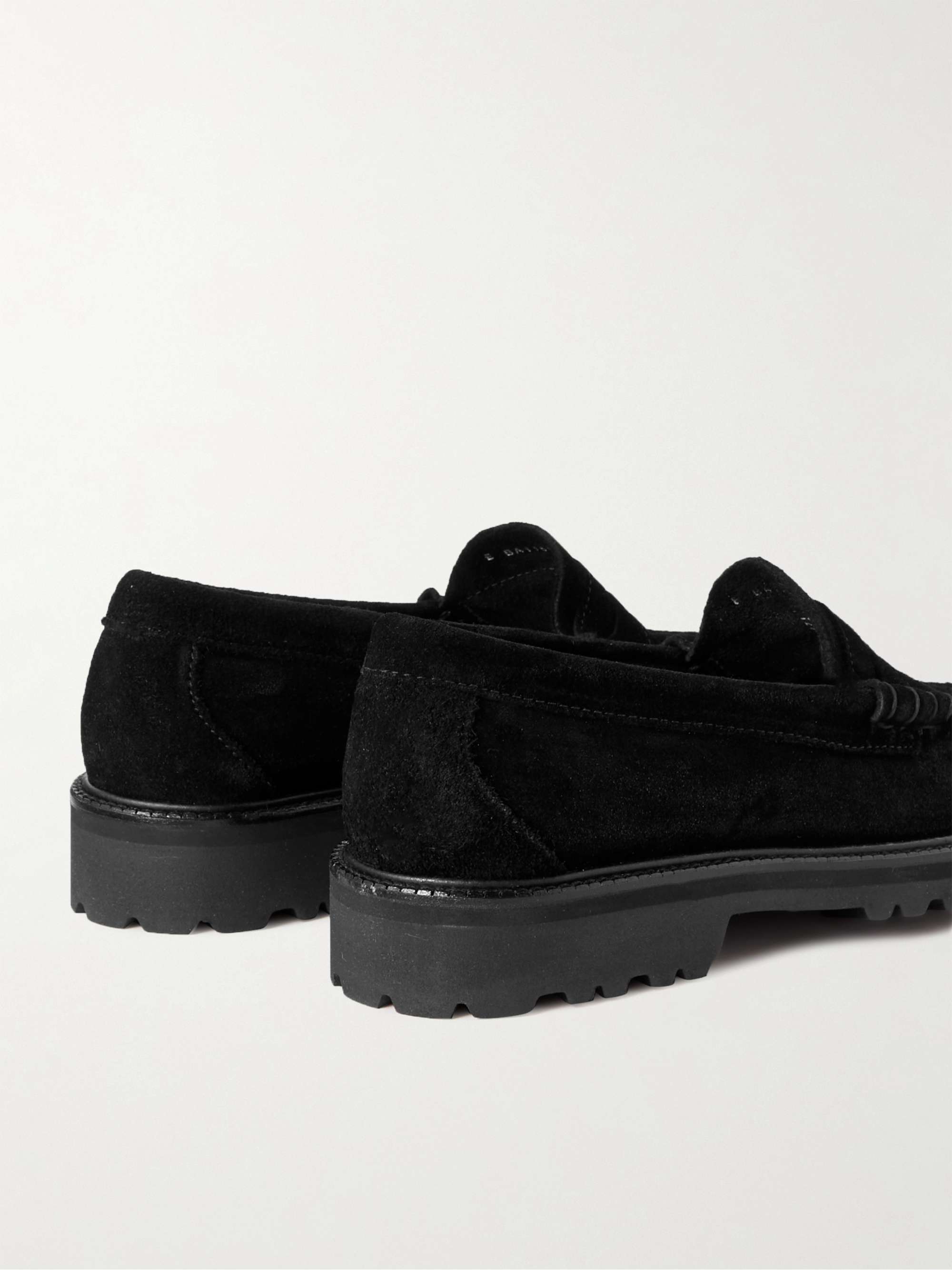 G.H. BASS Weejuns 90 Larson Suede Penny Loafers