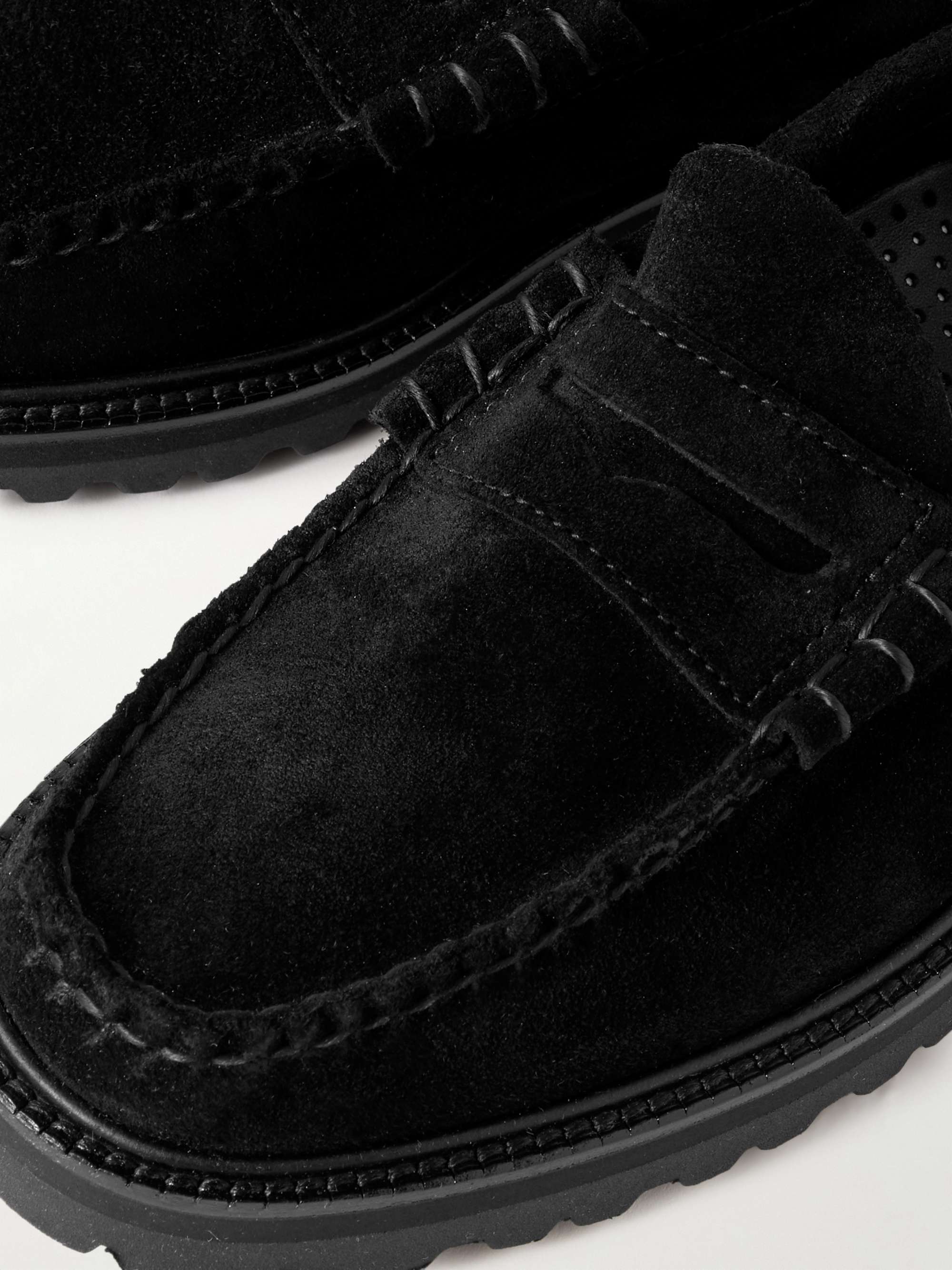 G.H. BASS Weejuns 90 Larson Suede Penny Loafers