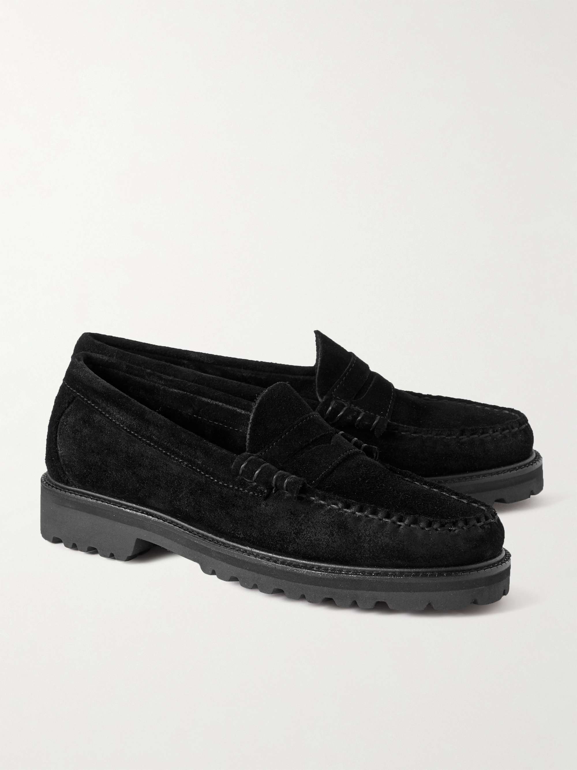 G.H. BASS Weejuns 90 Larson Suede Penny Loafers