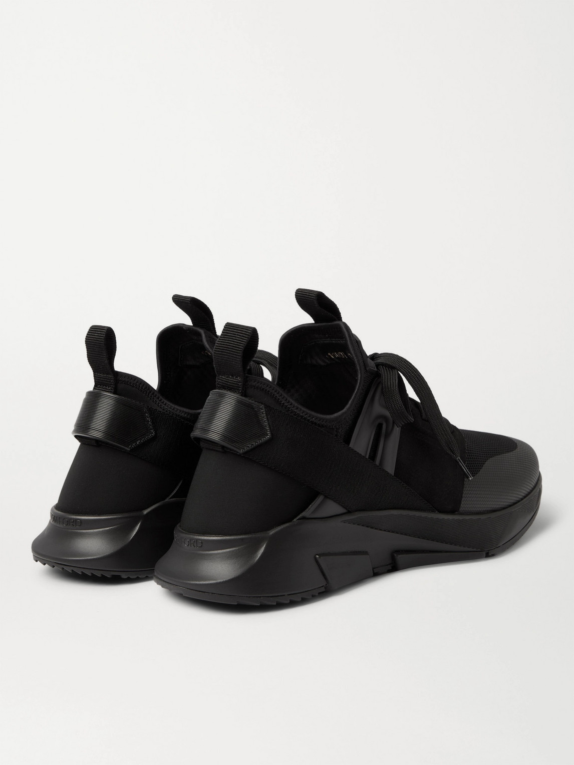 Tom Ford A Pair Of Low-cut Casual Shoes In Black