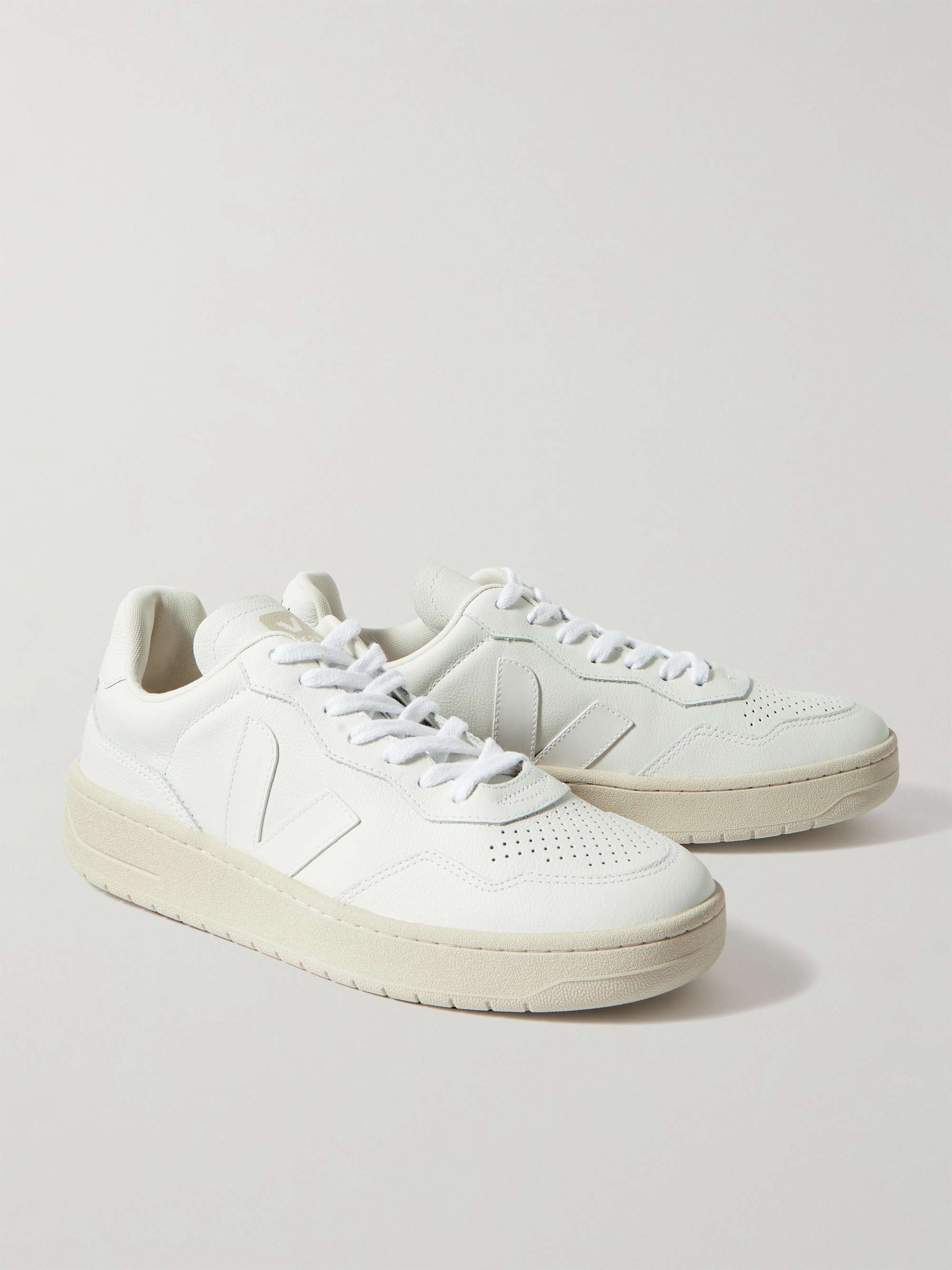 VEJA V-90 Leather Sneakers for Men | MR PORTER