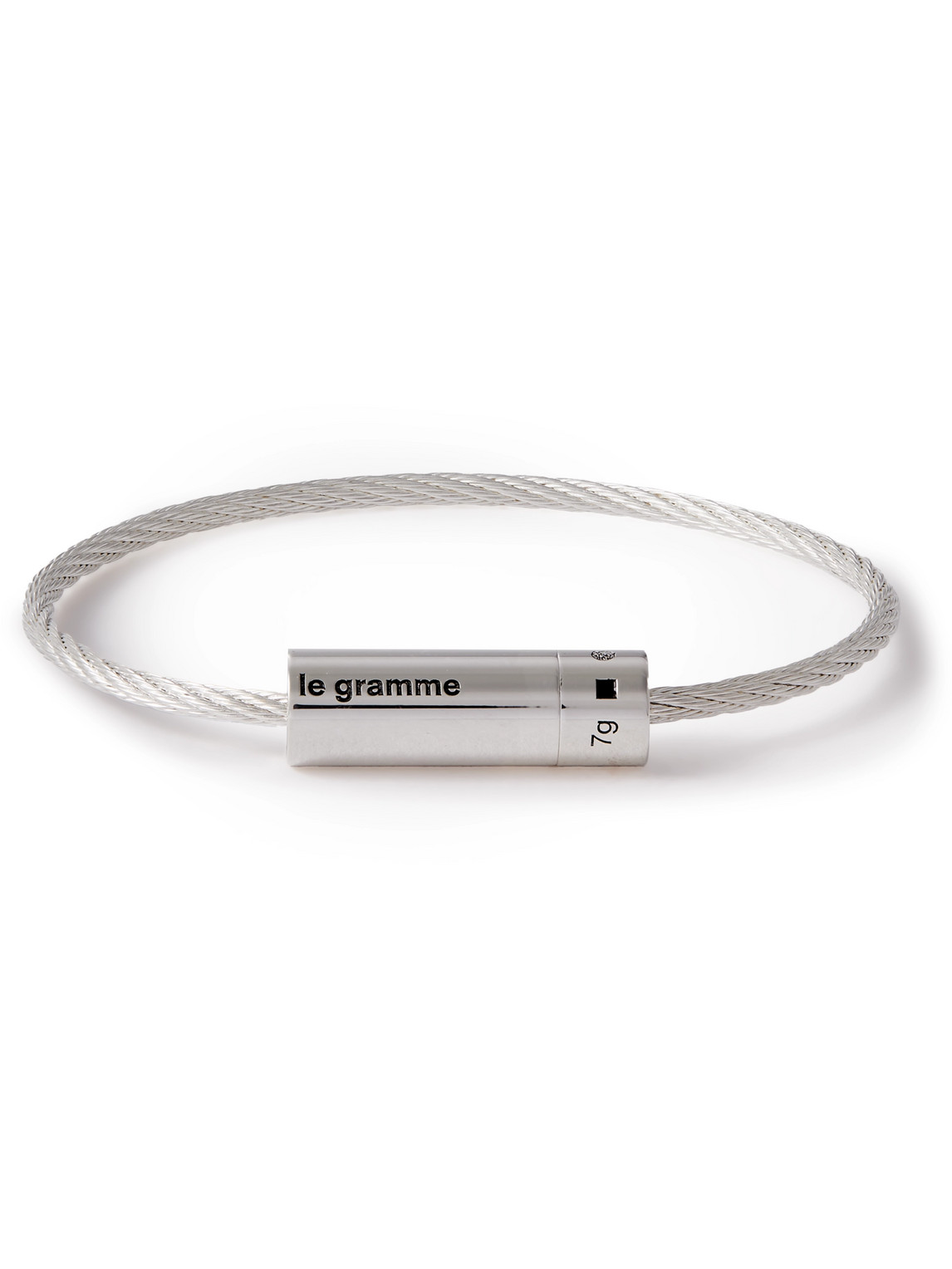LE GRAMME KIDS – 7g Polished Sterling Silver Cable Bracelet