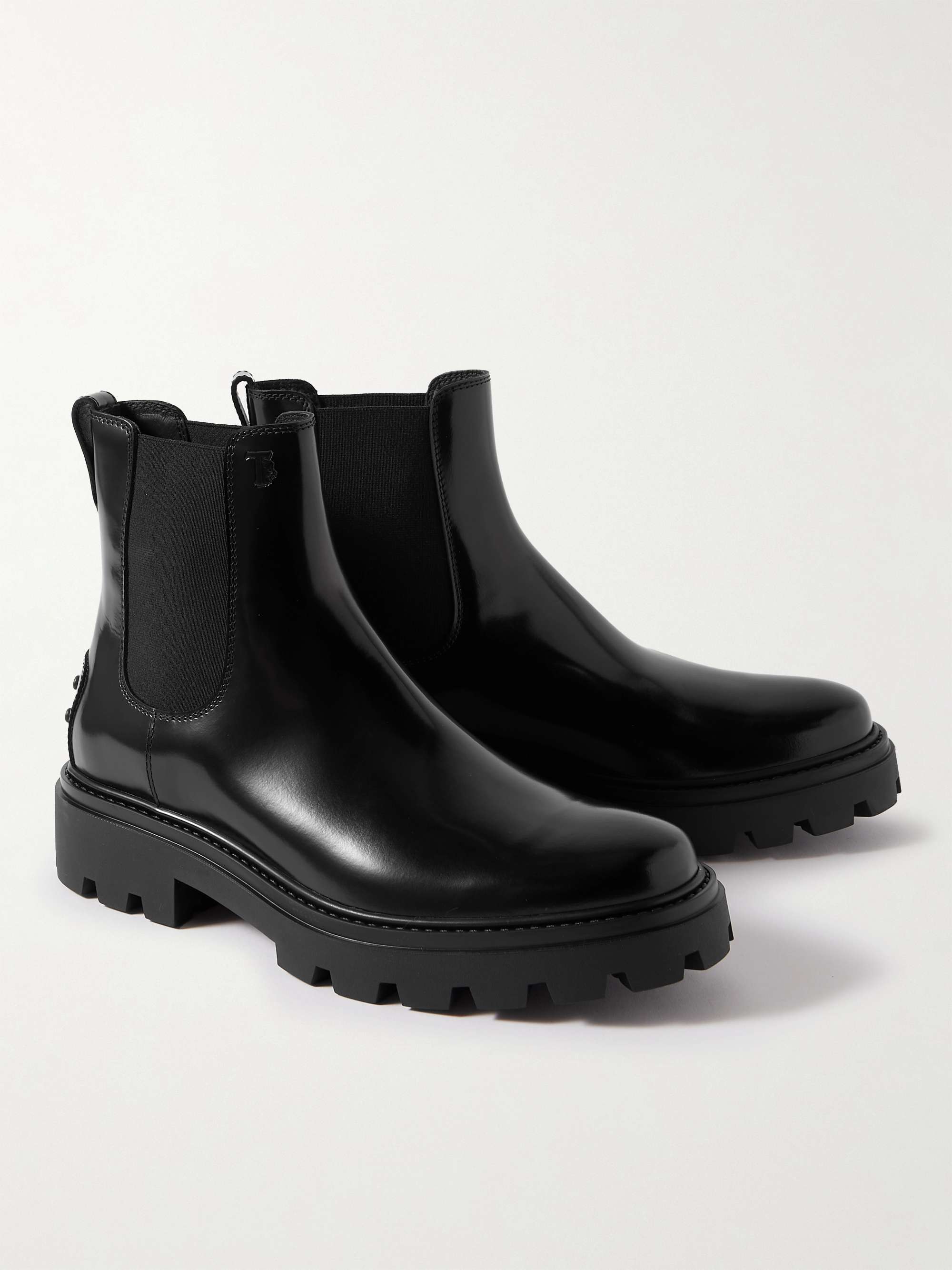 TOD'S Leather Chelsea Boots for Men | MR PORTER