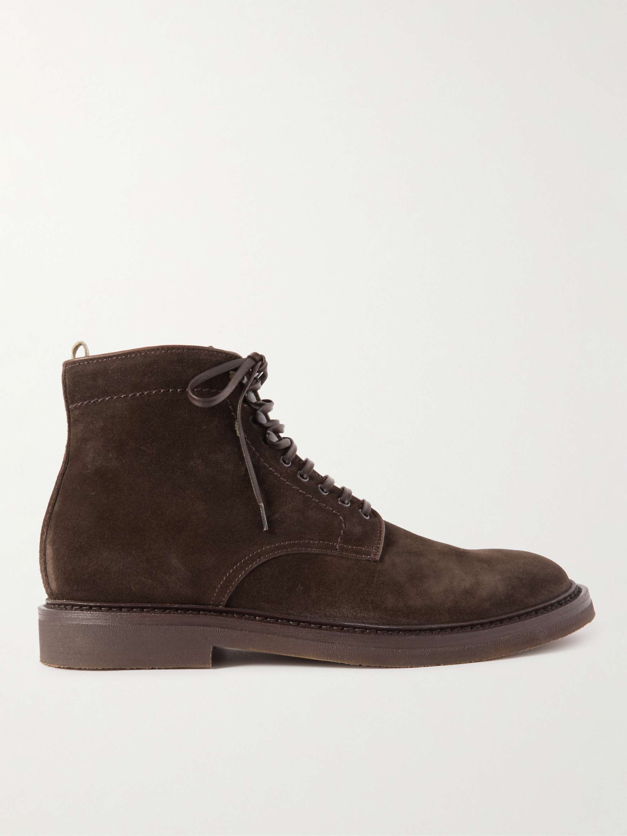 OFFICINE CREATIVE Hopkins Suede Boots for Men | MR PORTER