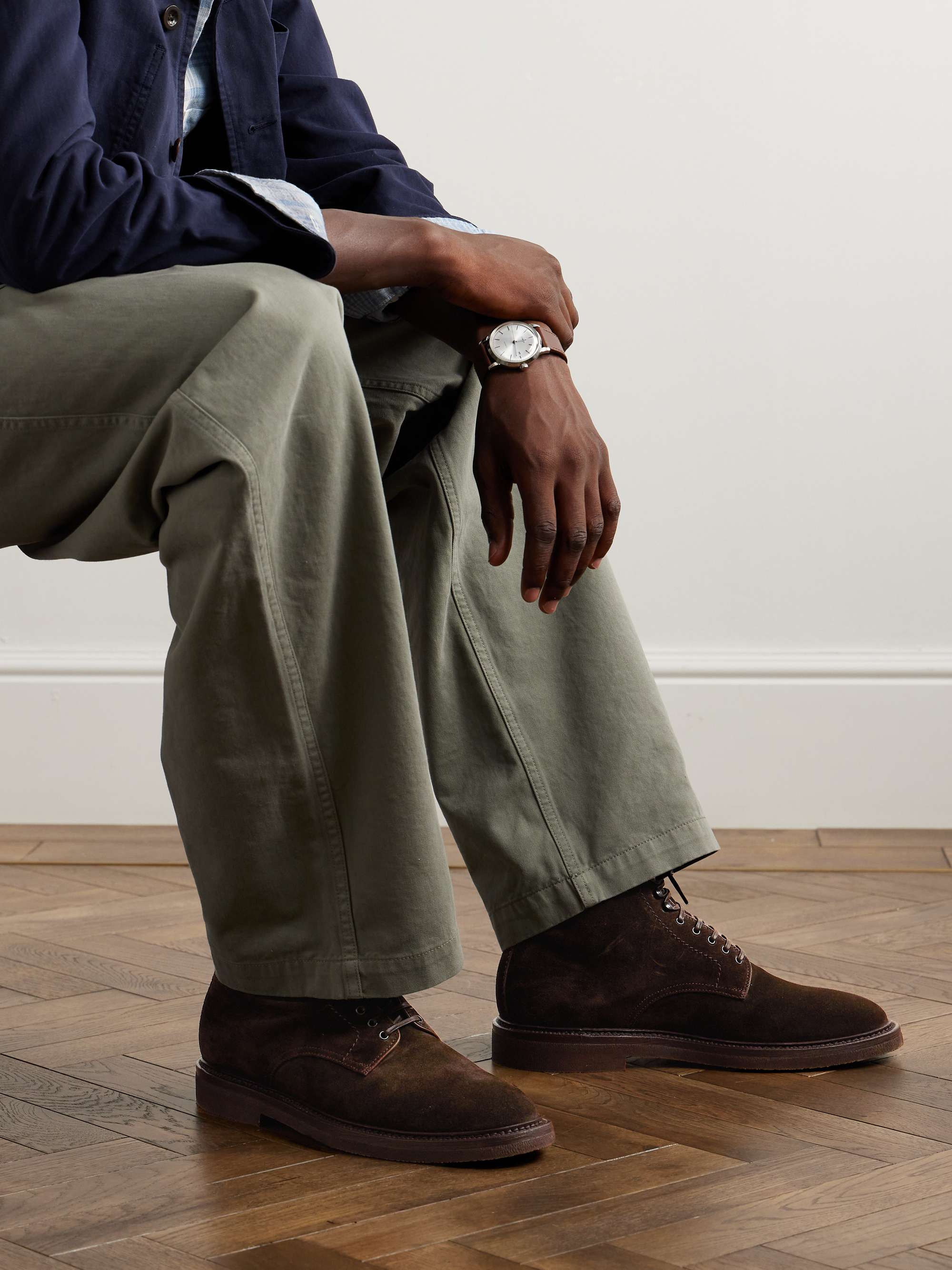 OFFICINE CREATIVE Hopkins Suede Boots for Men | MR PORTER