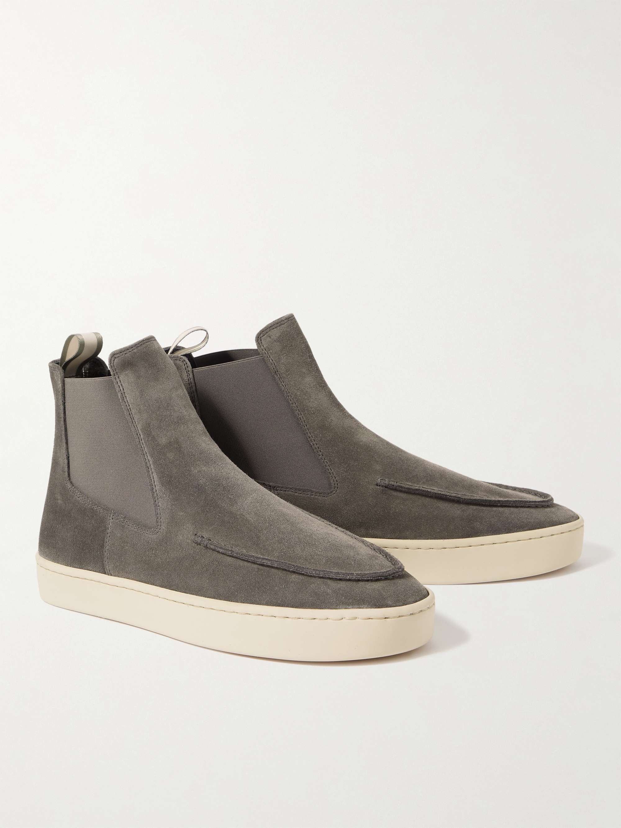OFFICINE CREATIVE Suede Chelsea Boots