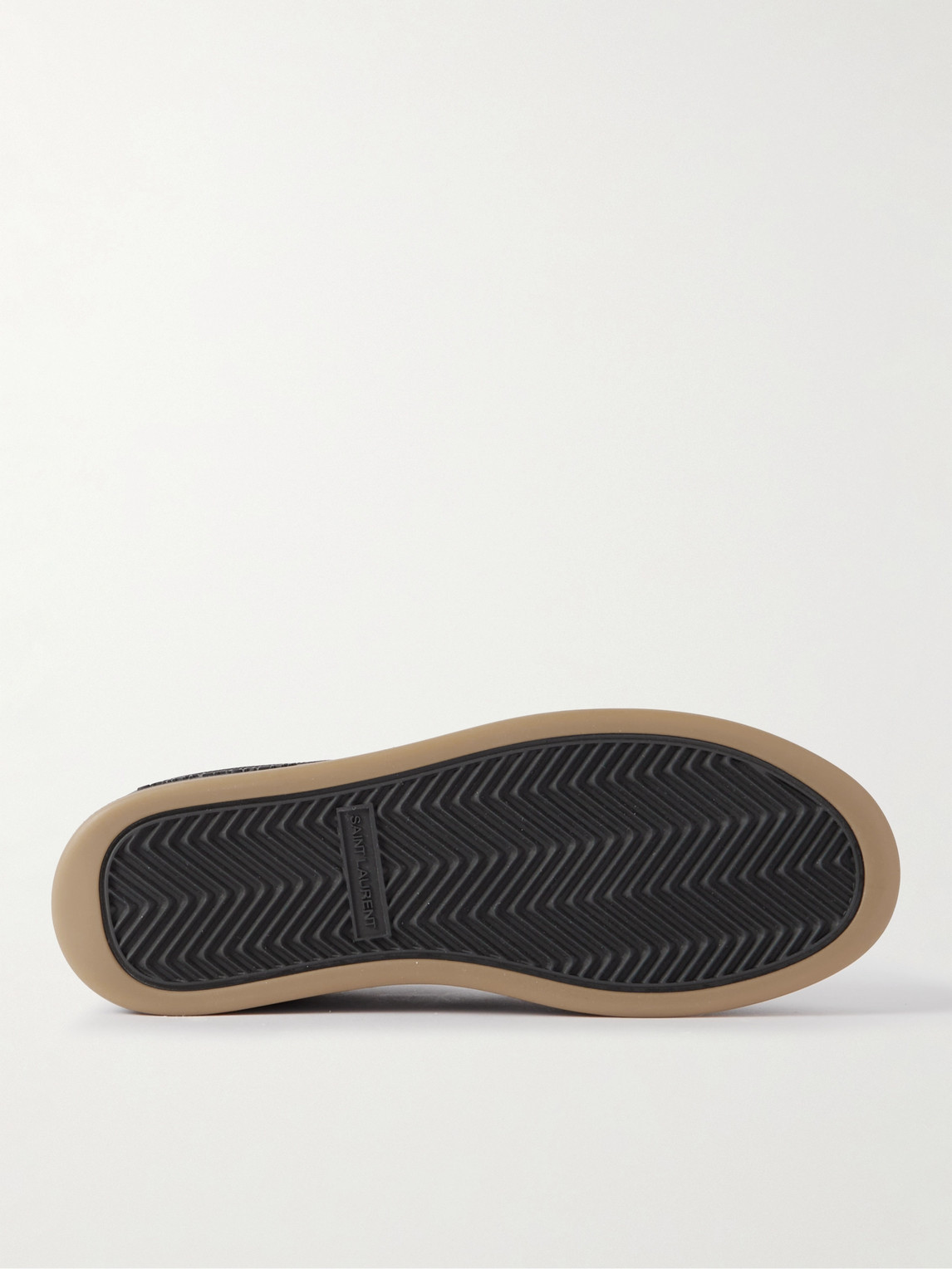 SAINT LAURENT SL/61 PERFORATED LEATHER SNEAKERS