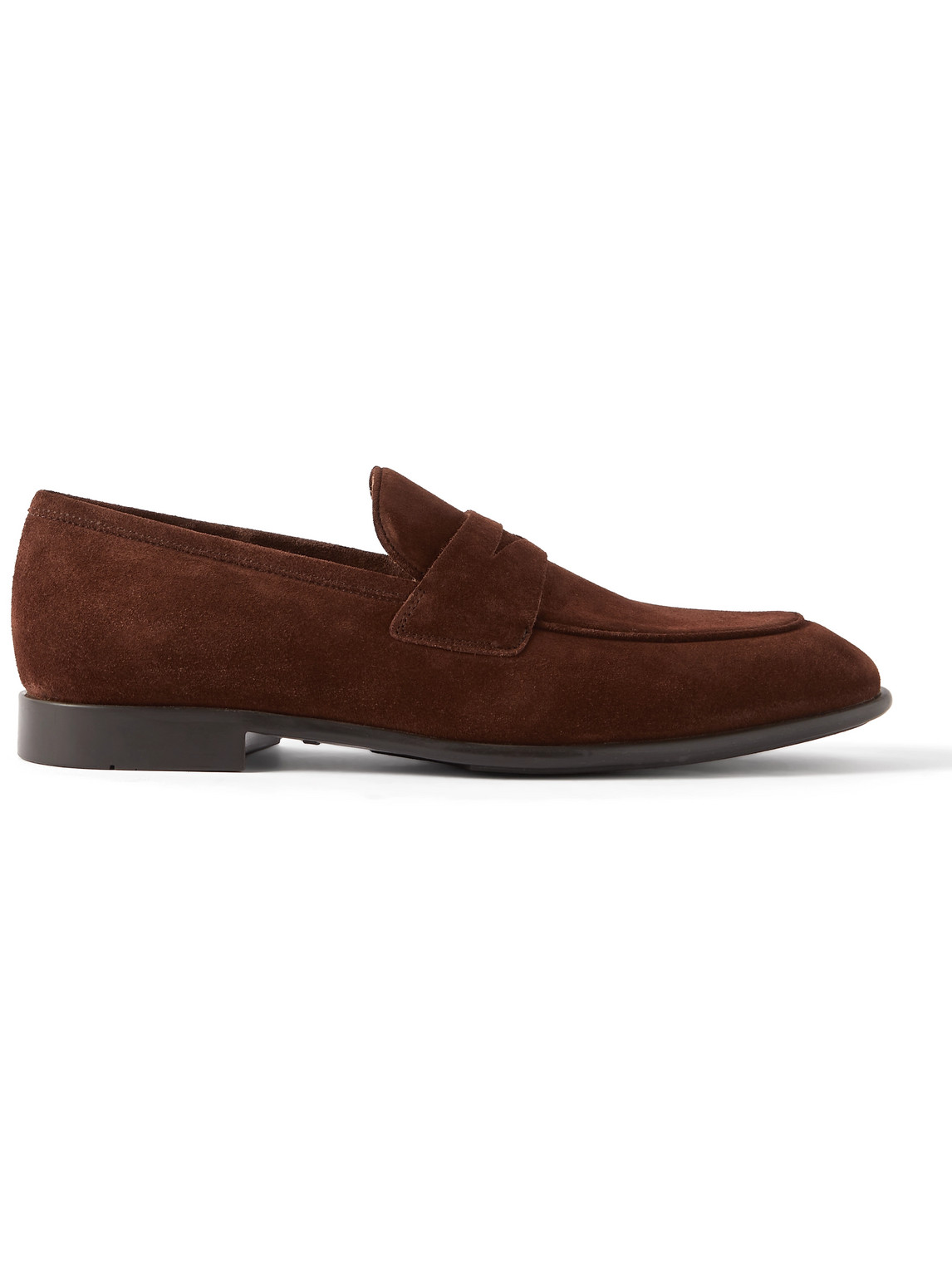 Ferragamo Men's "dupont" Loafers In Brown