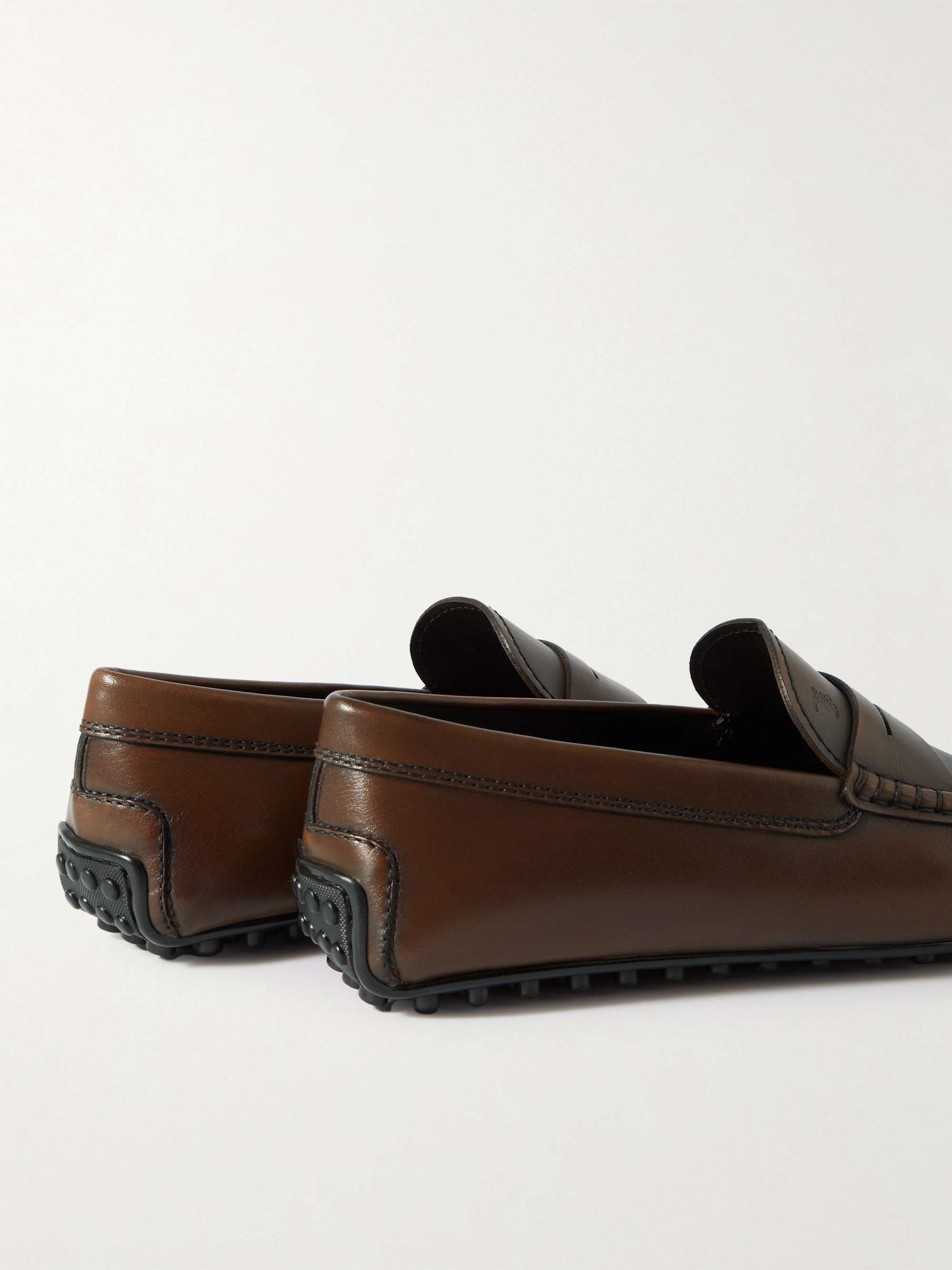 TOD'S City Gommino Leather Driving Shoes for Men | MR PORTER