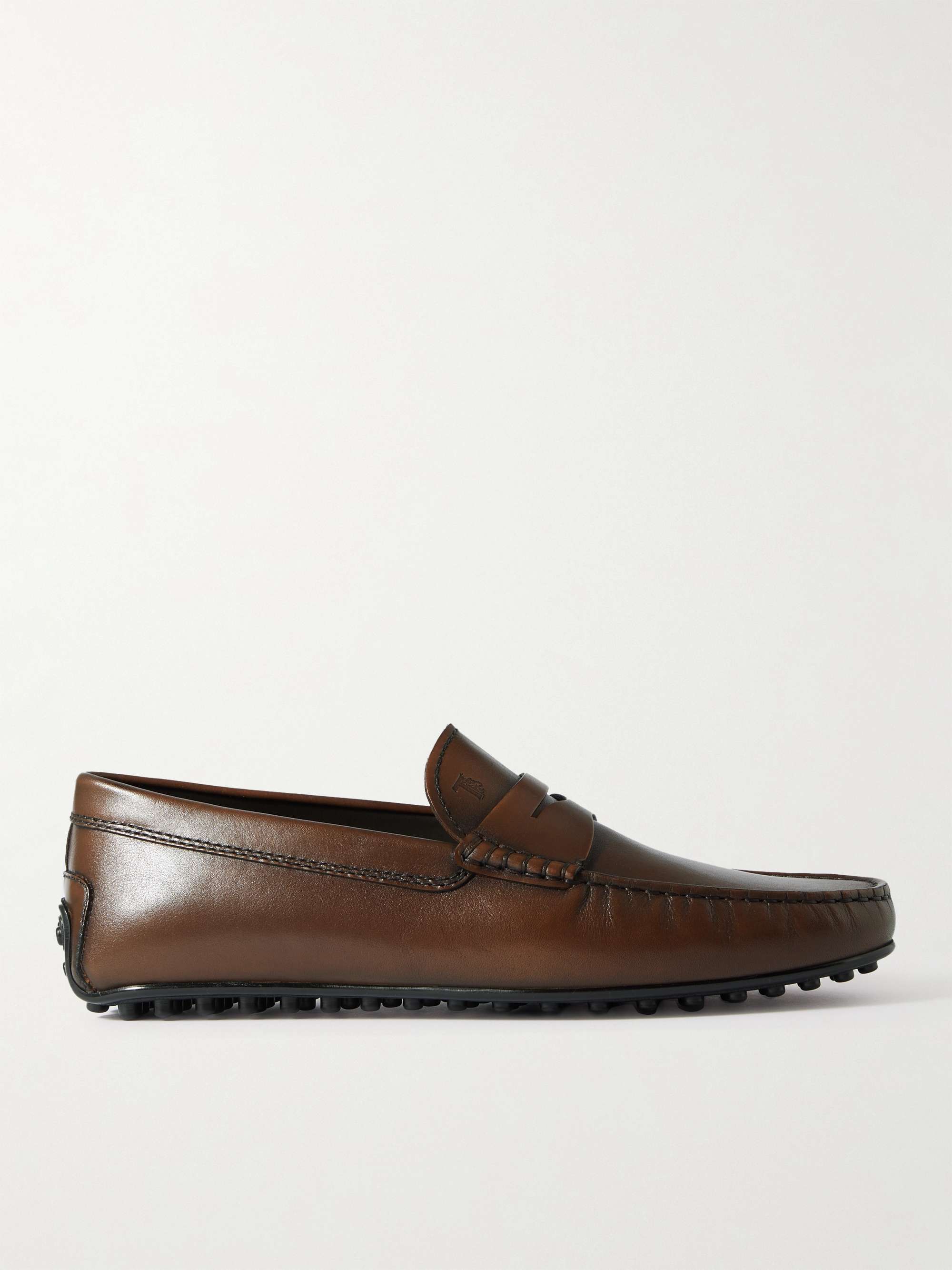 TOD'S City Gommino Leather Driving Shoes for Men | MR PORTER