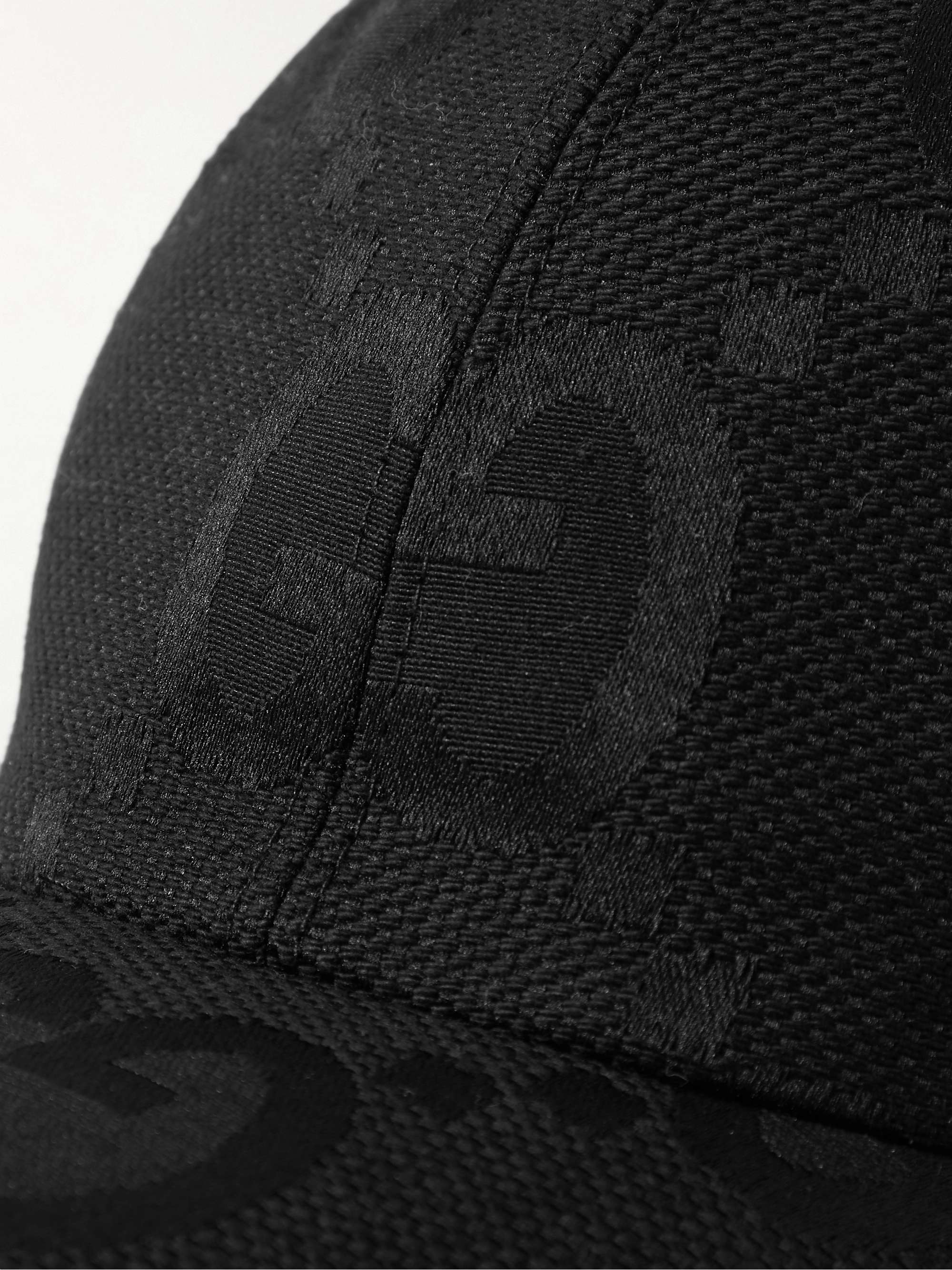 Gucci Men, GG Maxi baseball cap, Black, Patterned, M, Hats, Leather