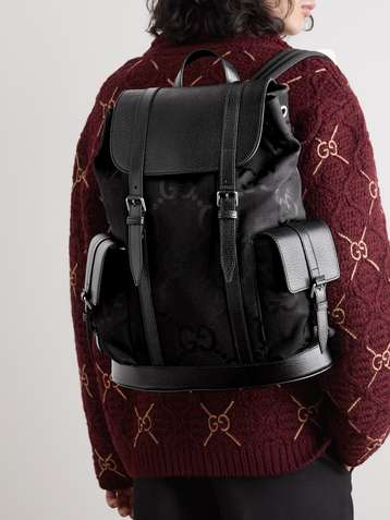 Men's Designer Backpacks, Luxury Leather