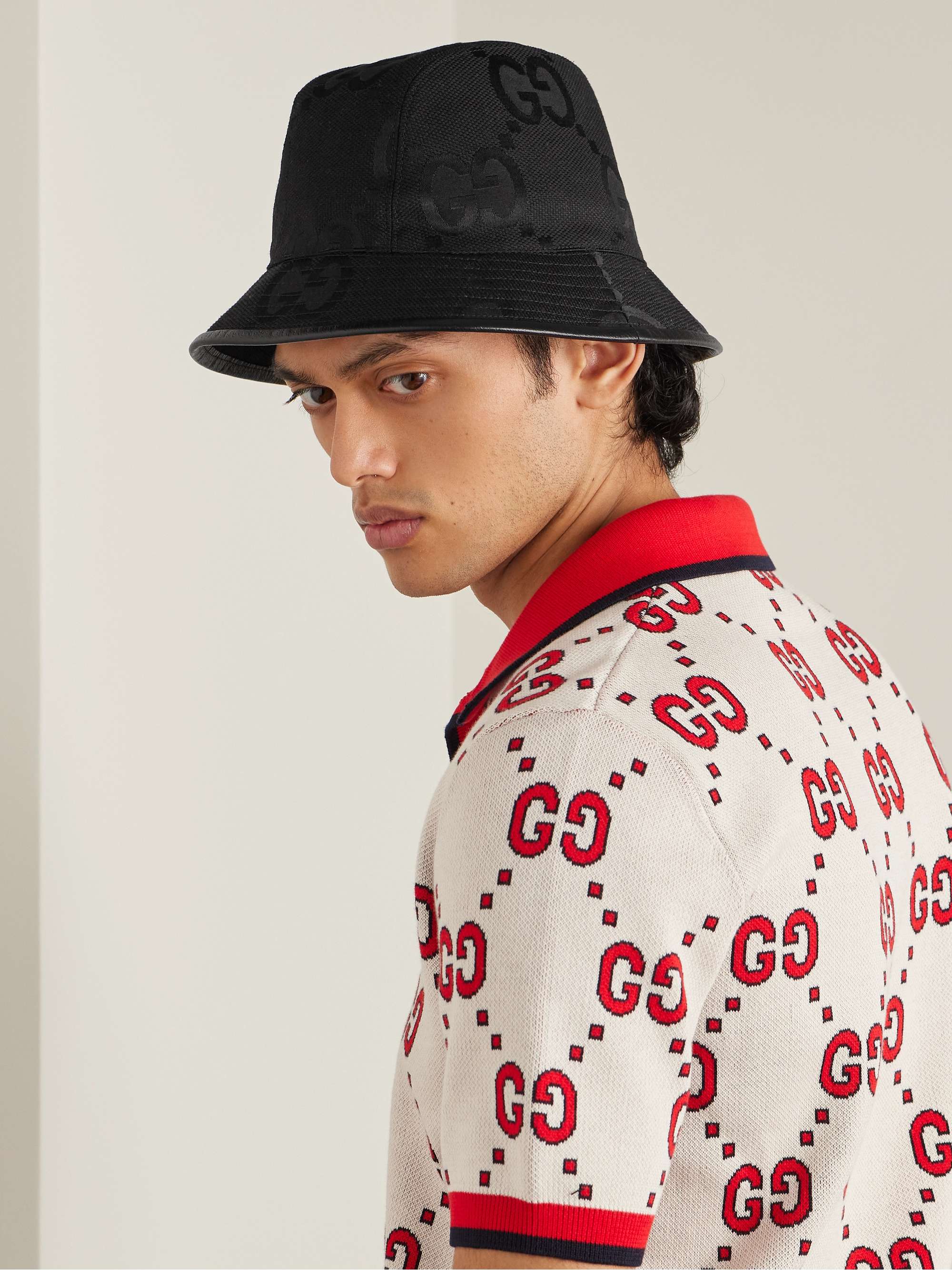 Gucci Men's Maxi GG Canvas Bucket Hat