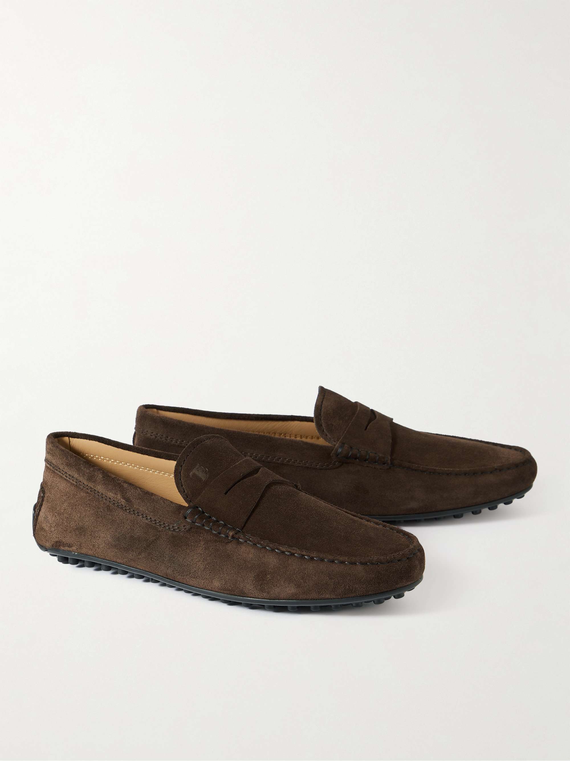 TOD'S Gommino Suede Driving Shoes