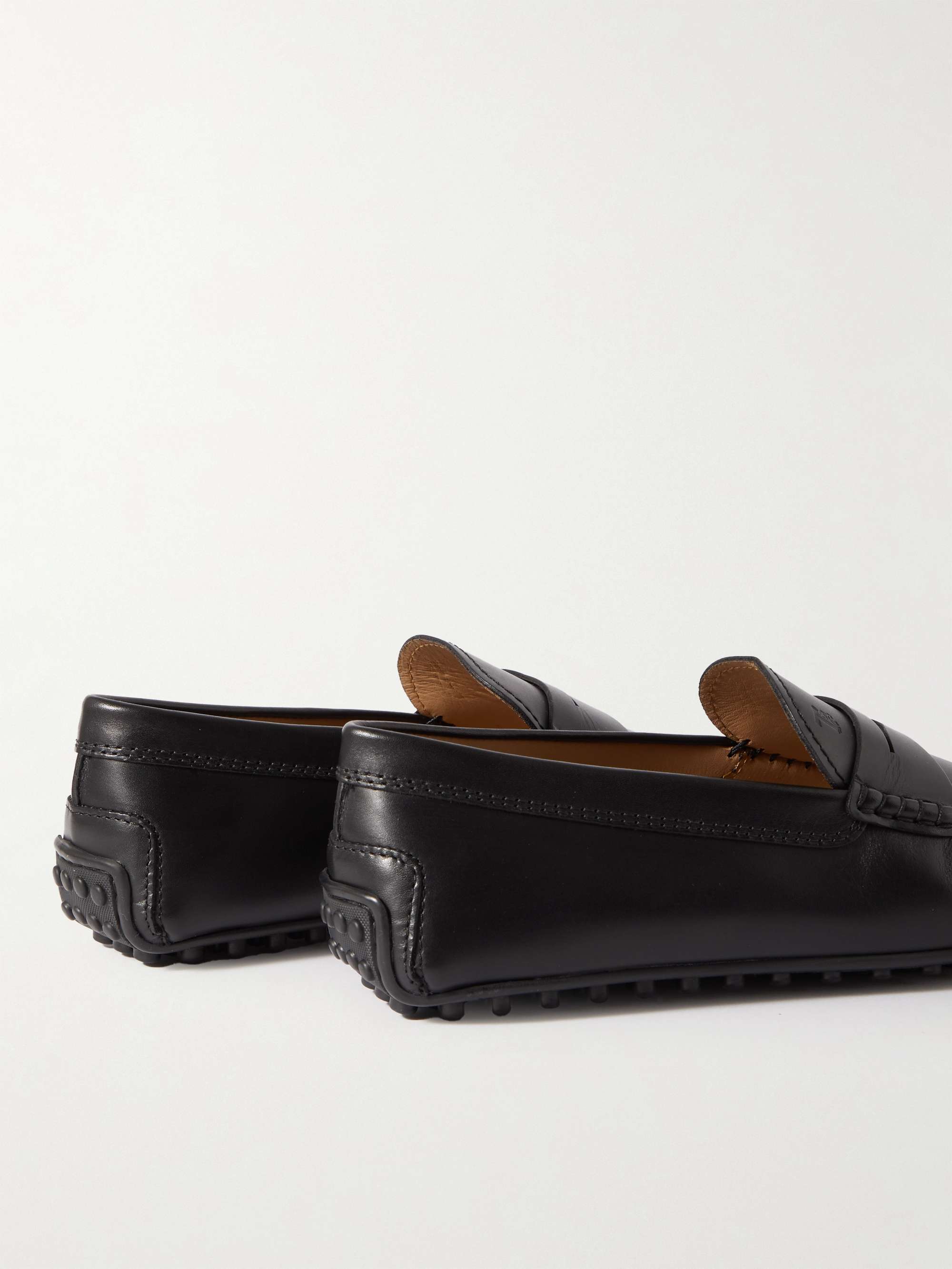 TOD'S City Gommino Leather Penny Loafers