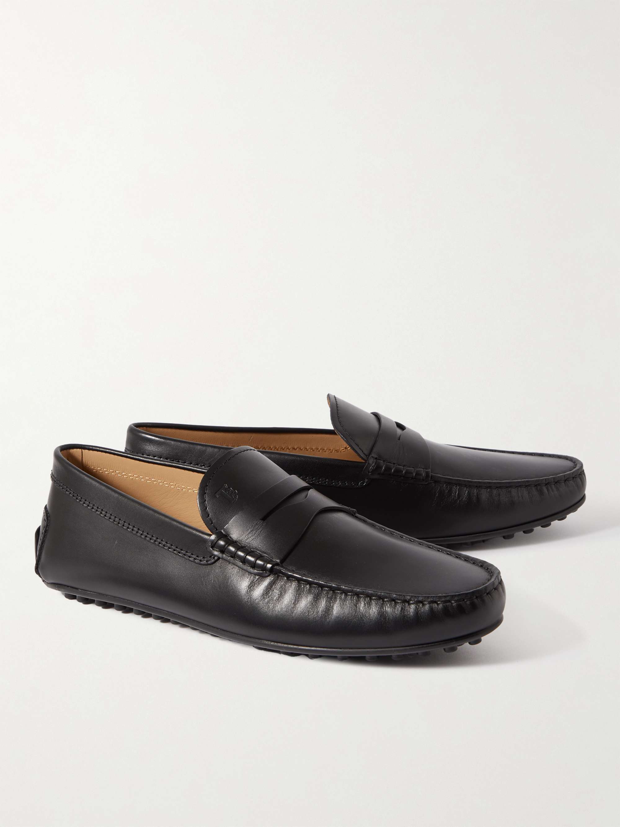 TOD'S City Gommino Leather Penny Loafers