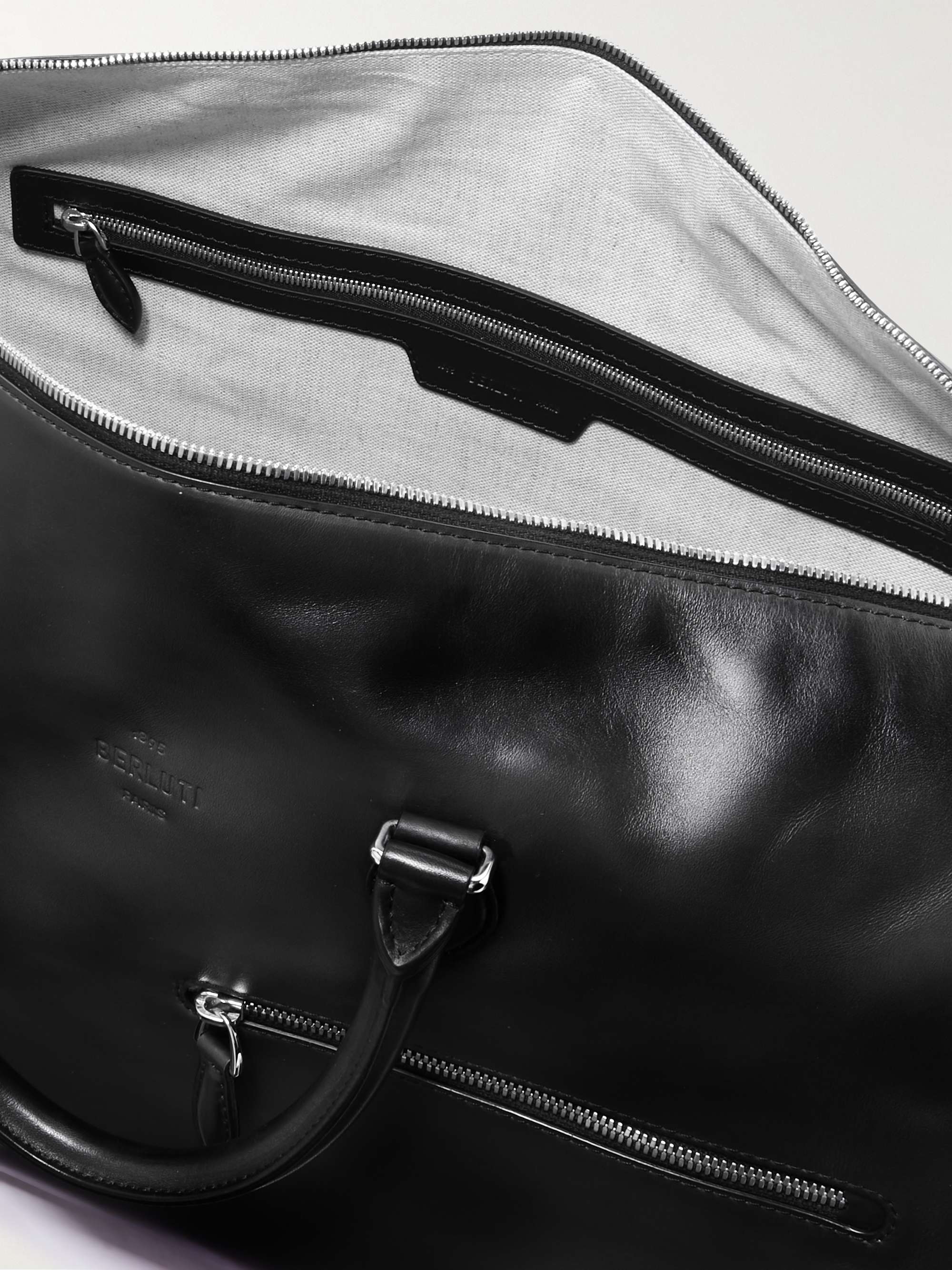 BERLUTI Jour Off Leather Weekend Bag | MR PORTER