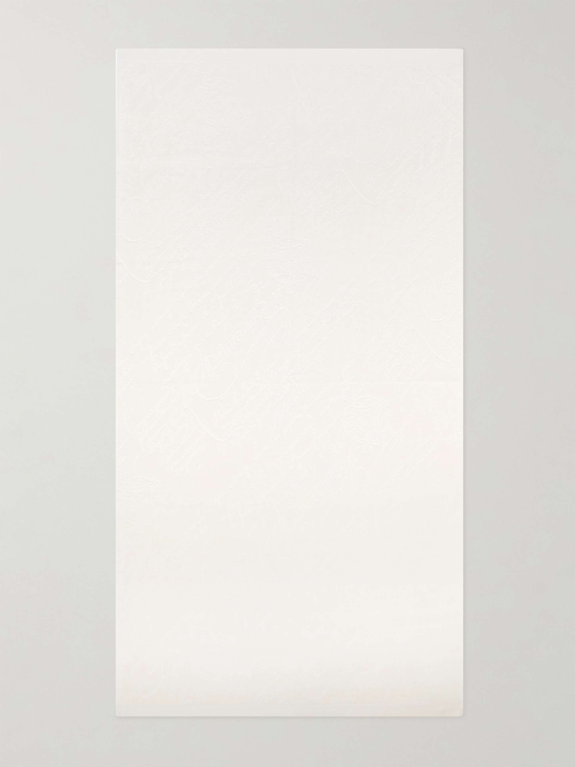 BERLUTI Scritto Cotton-Terry Jacquard Towel
