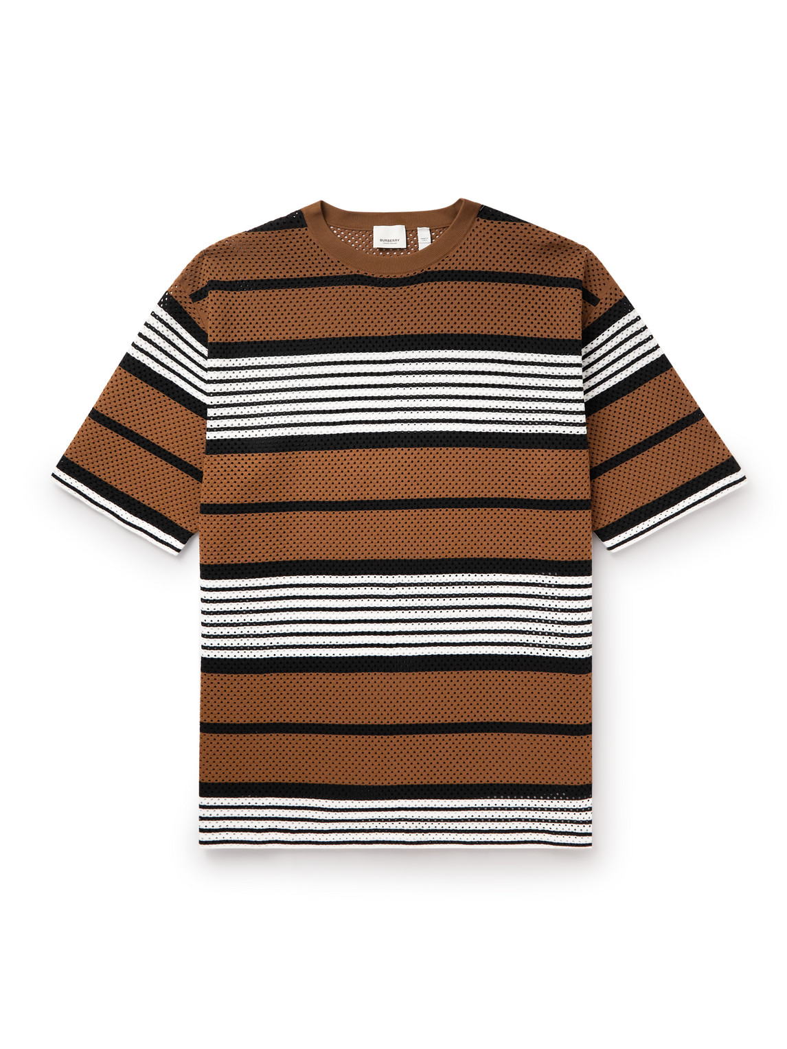 Burberry T-shirt-m Nd  Male In Brown