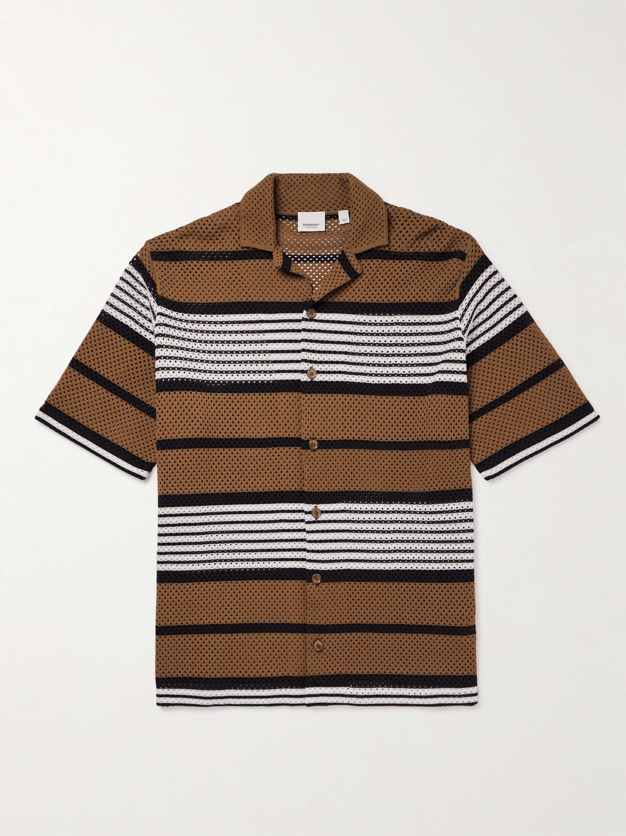 Burberry clearance striped shirt
