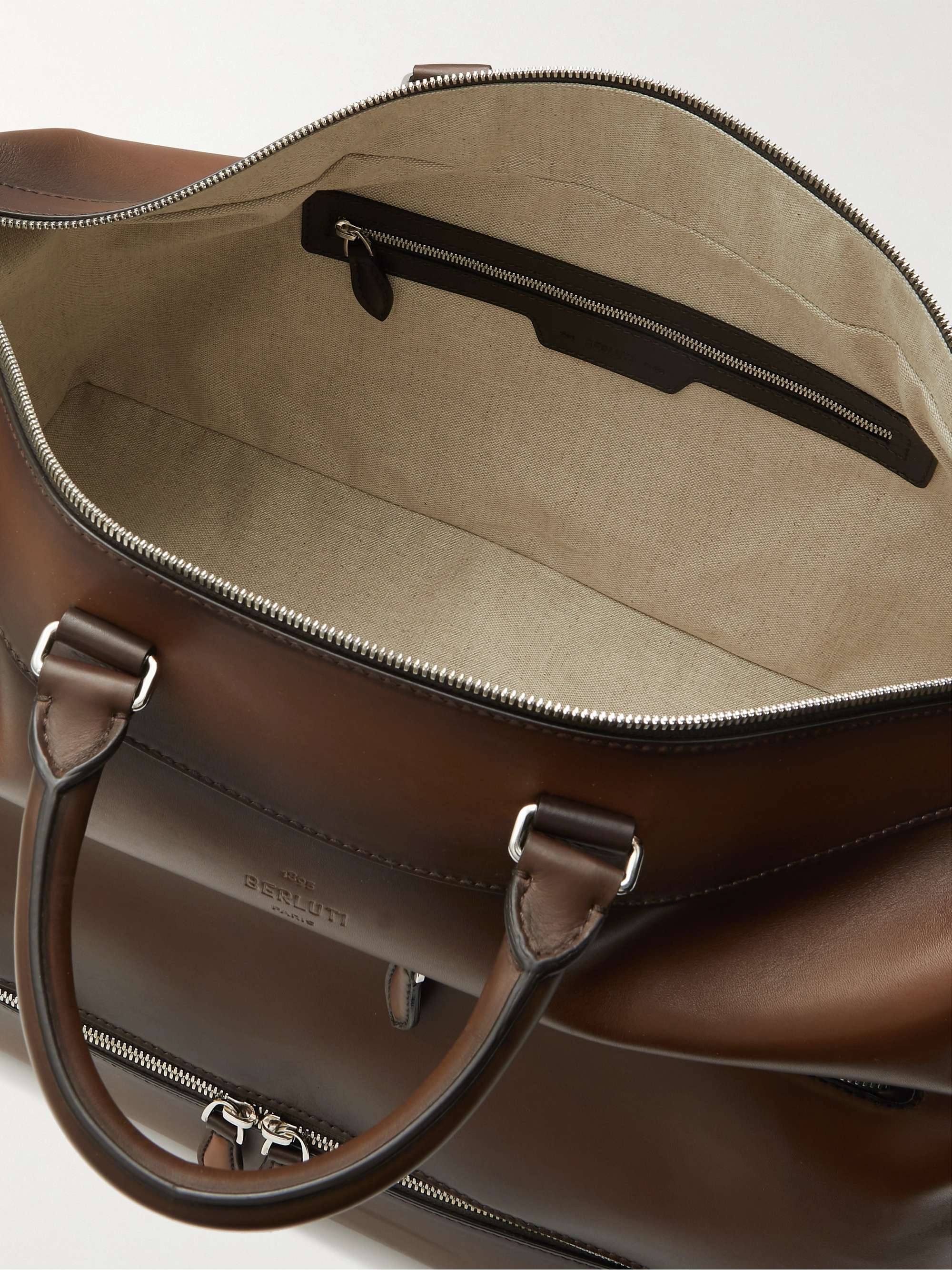 BERLUTI Venezia Leather Holdall Bag