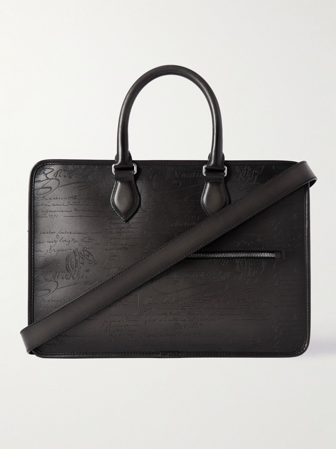 Berluti Un Jour Mini Scritto Leather Briefcase - Men