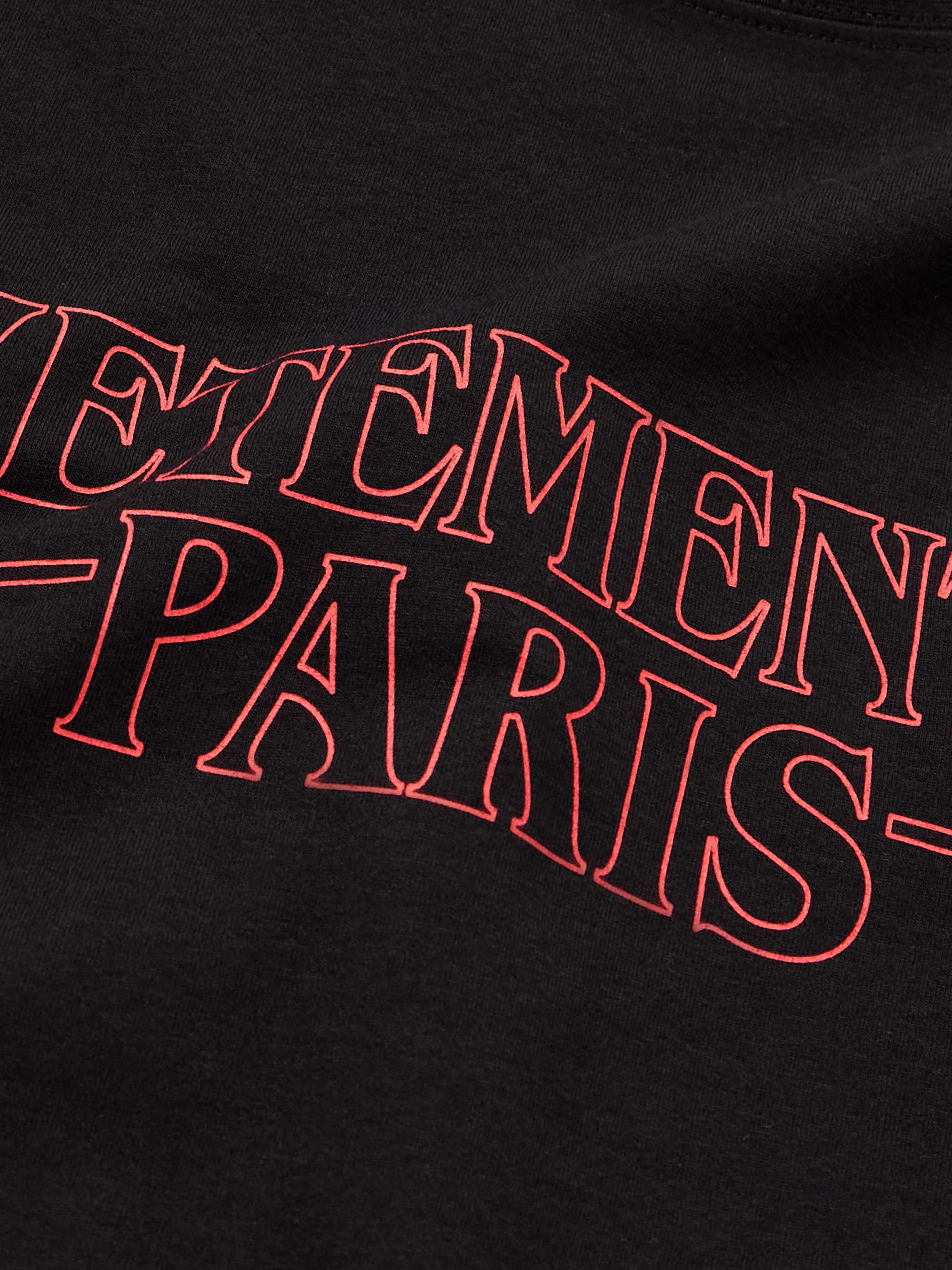 VETEMENTS Cotton-Jersey T-Shirt