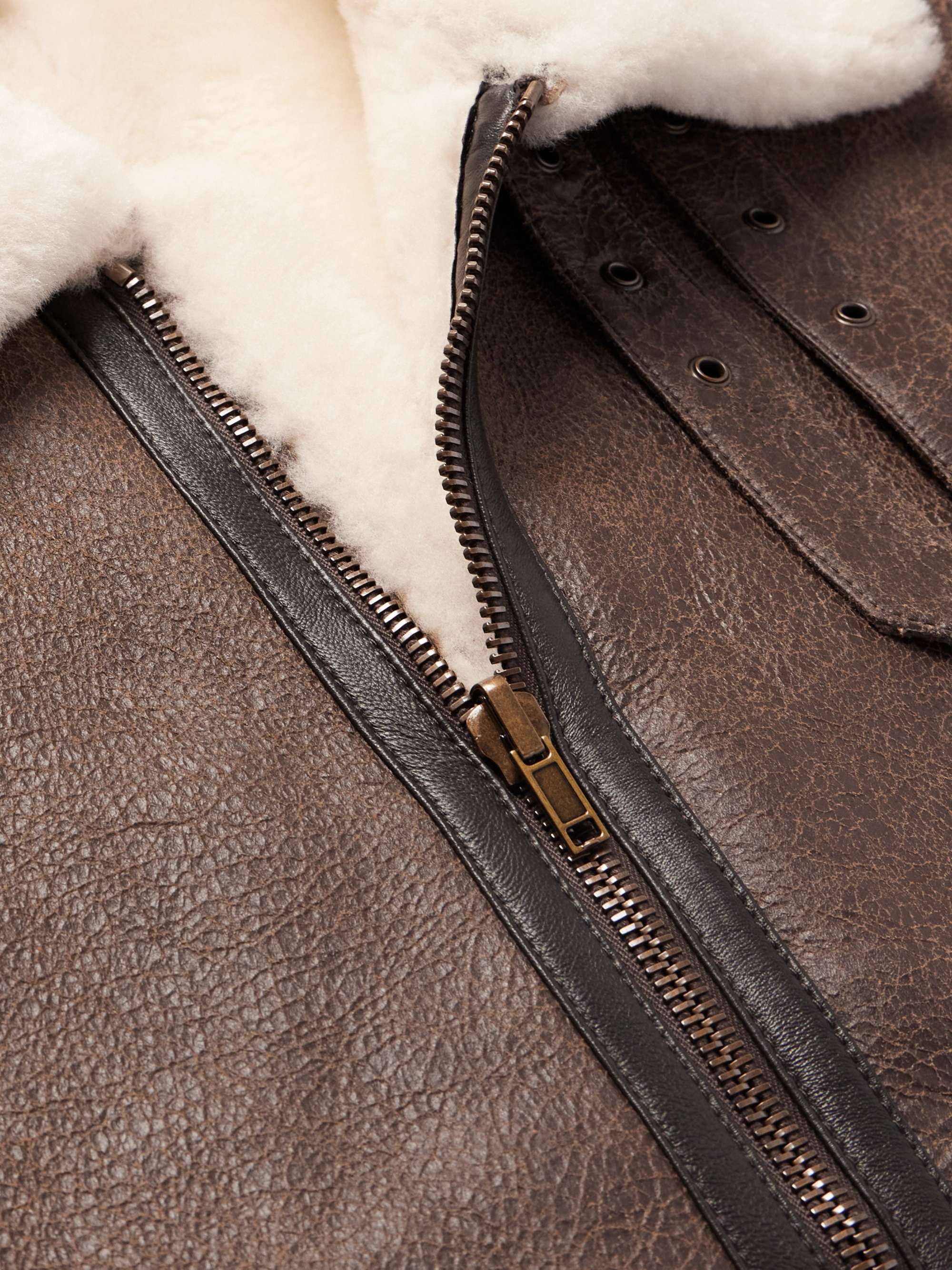VETEMENTS Shearling Jacket