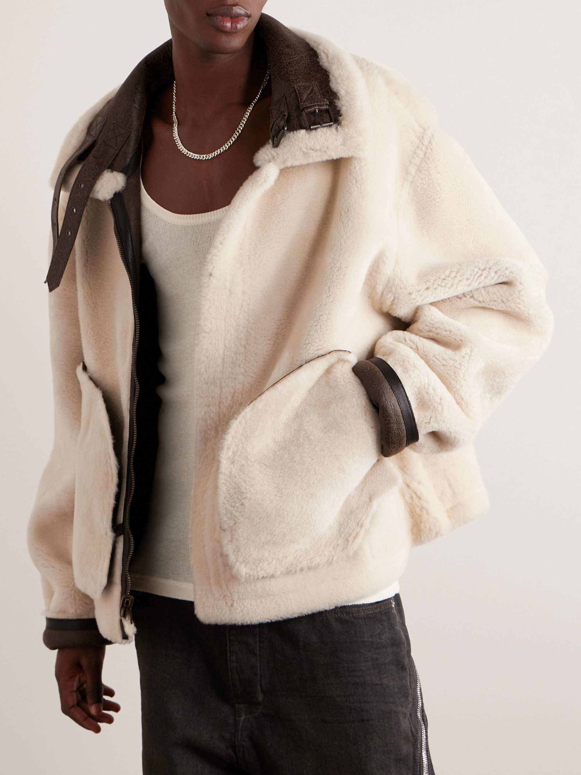 VETEMENTS Shearling Jacket