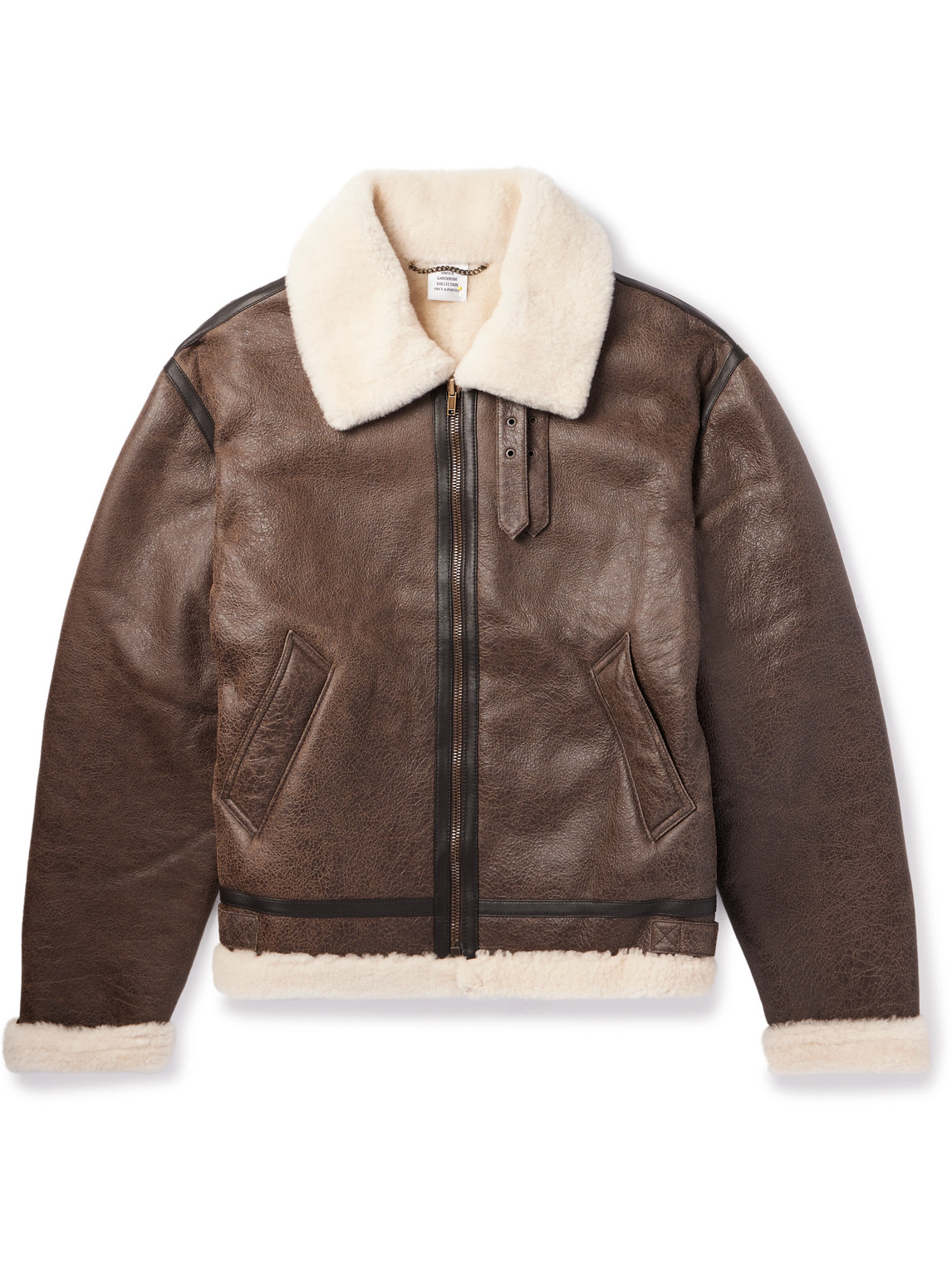 VETEMENTS - Shearling Jacket - Men - Brown - XS