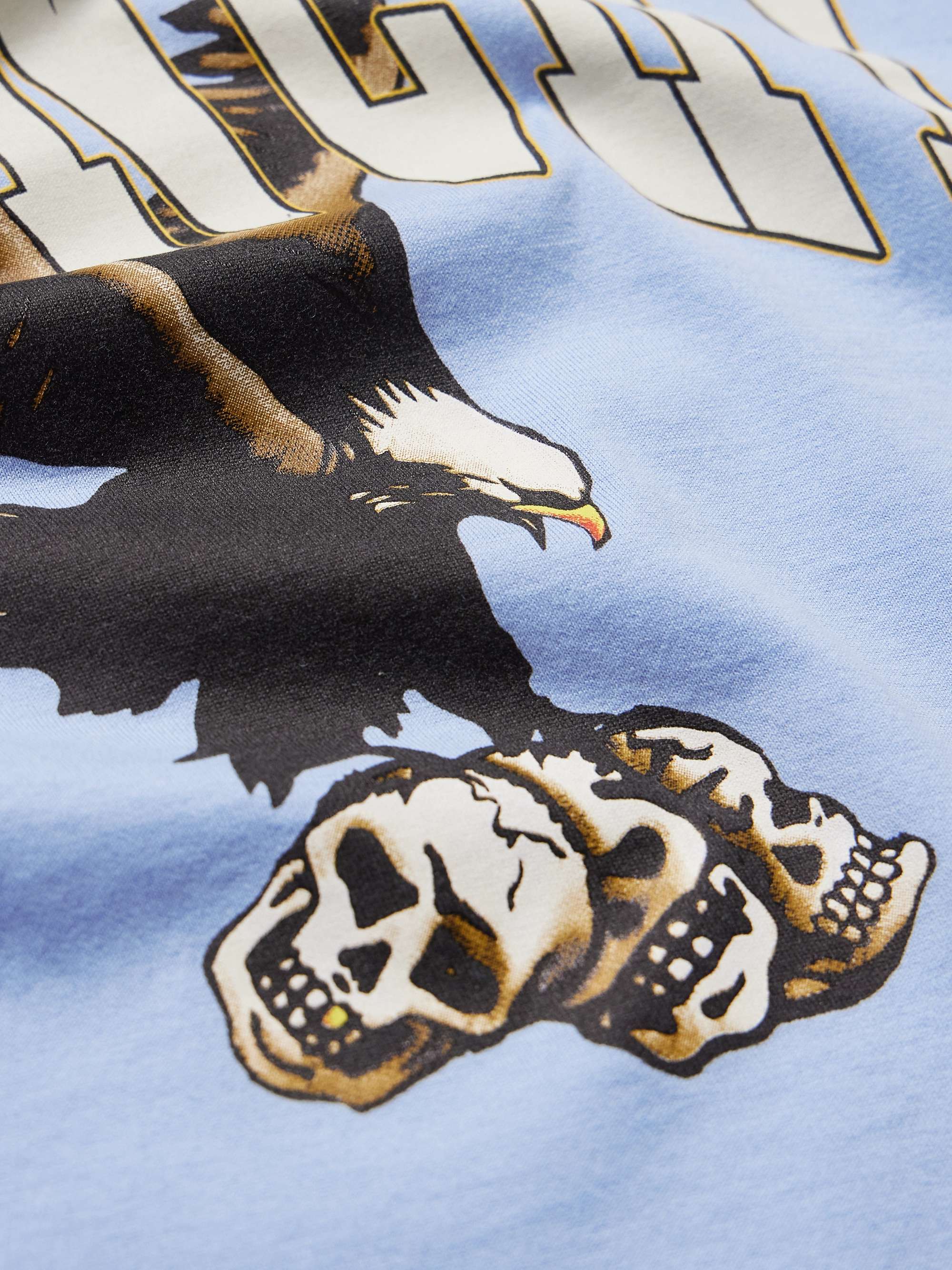 GIVENCHY Eagle Logo-Print Cotton-Jersey T-Shirt