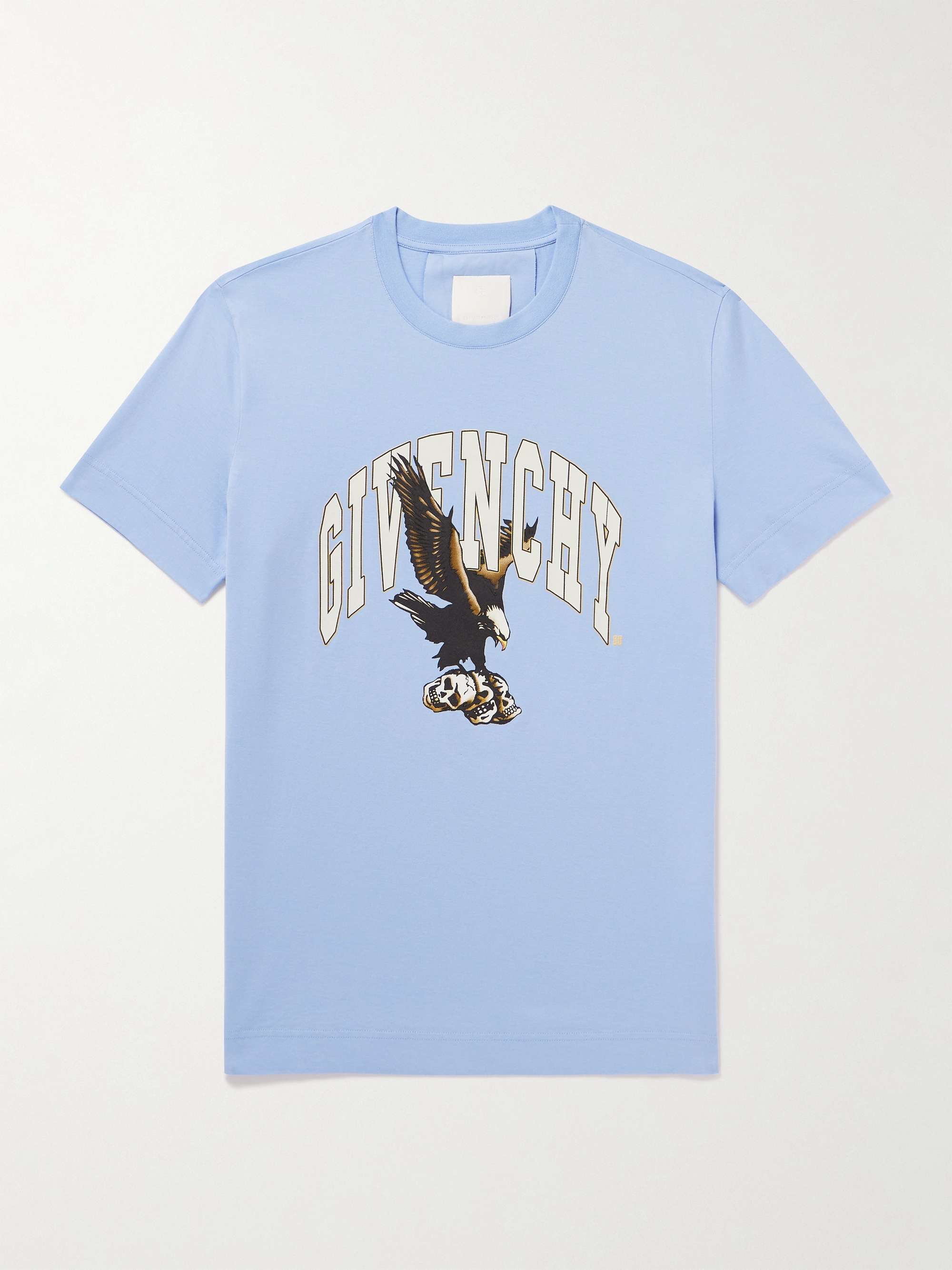 GIVENCHY Eagle Logo-Print Cotton-Jersey T-Shirt for Men | MR PORTER