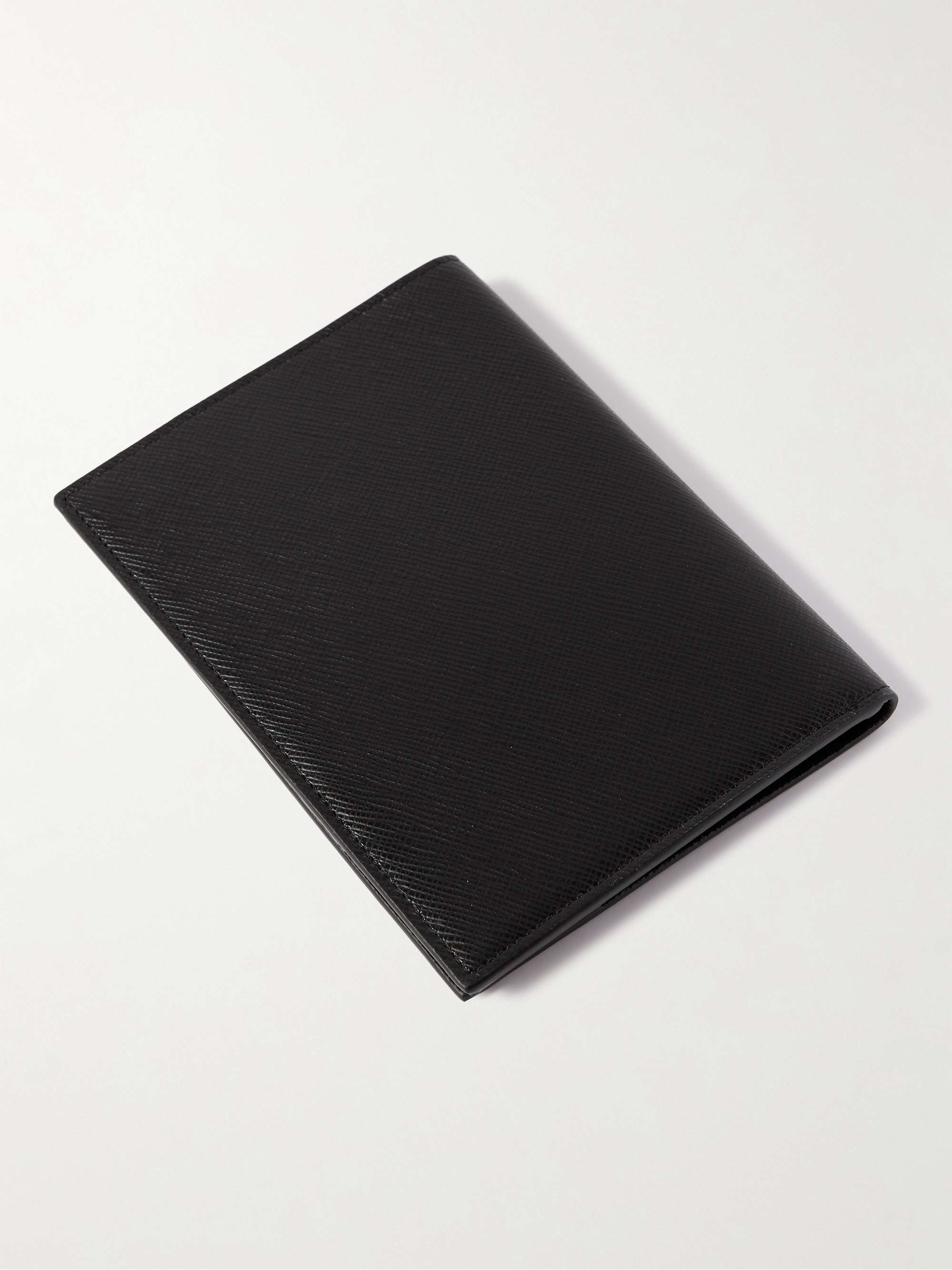 MONTBLANC Sartorial Cross-Grain Leather Passport Holder