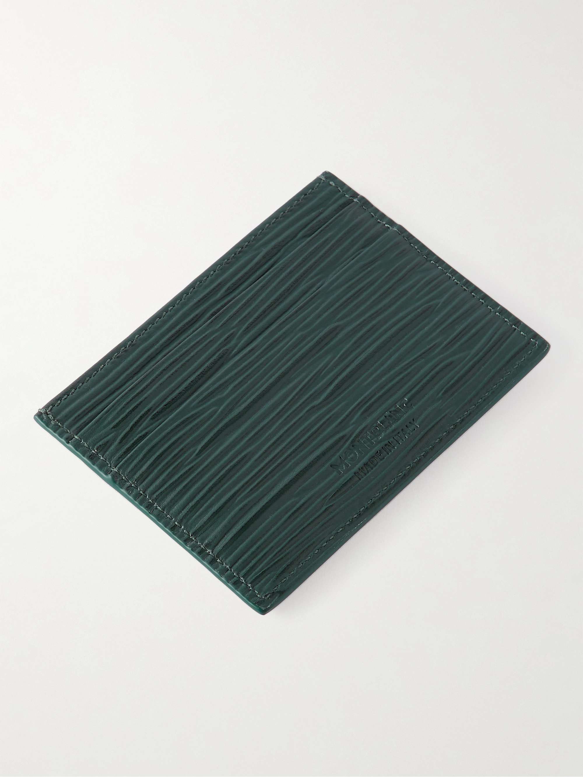 MONTBLANC Meisterstück 4810 Textured-Leather Cardholder