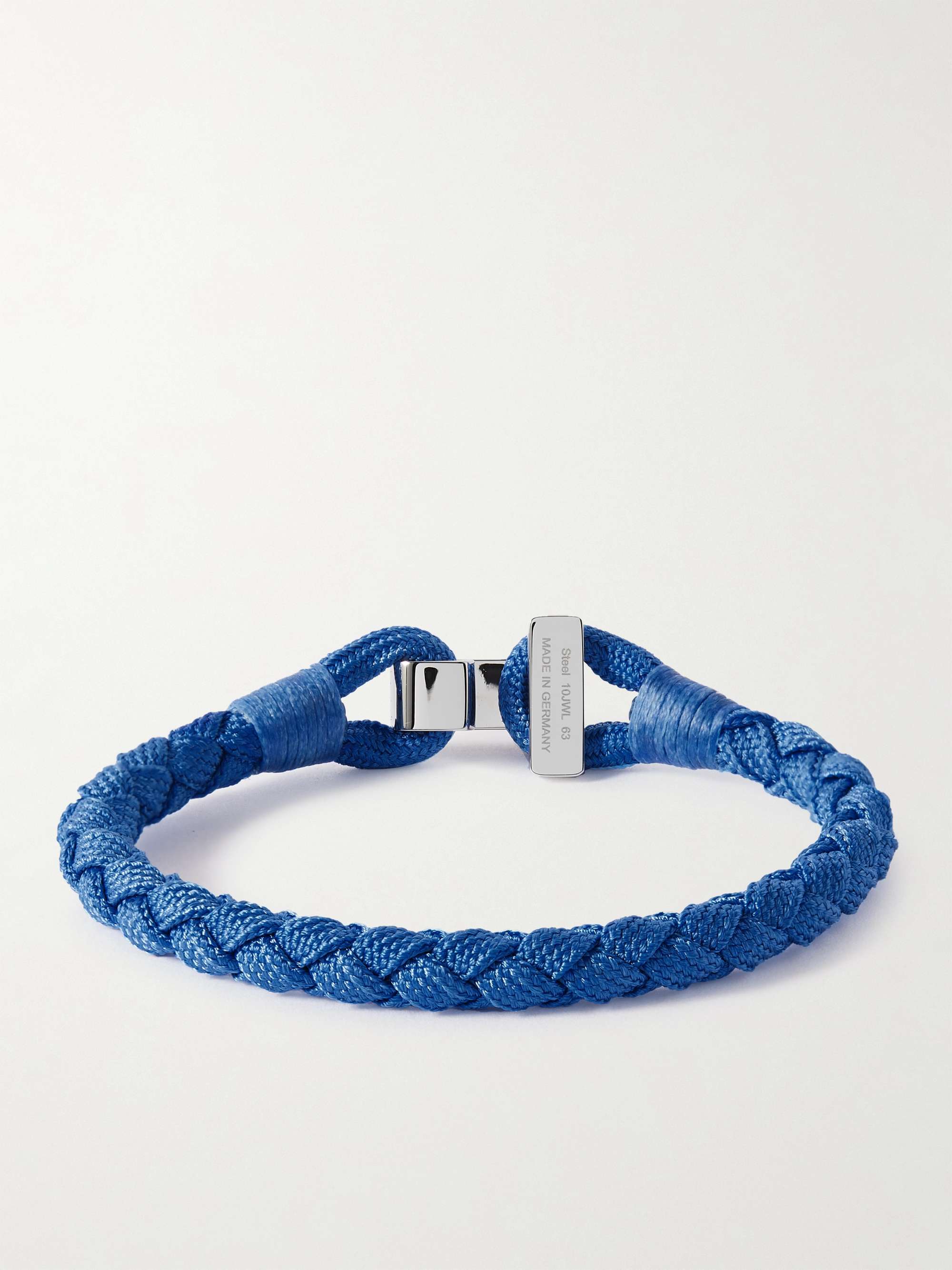 MONTBLANC Stainless Steel Cord Bracelet