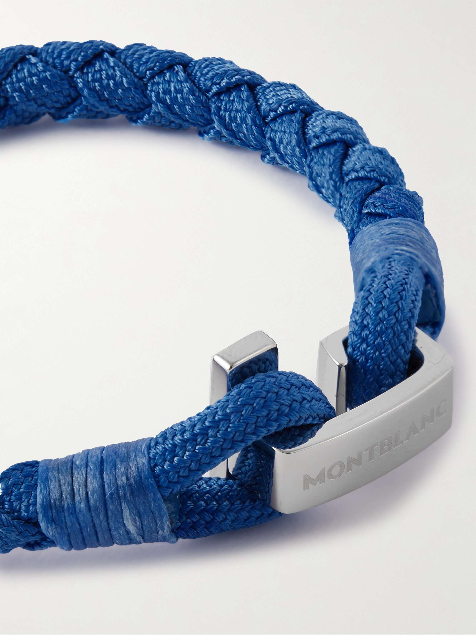 MONTBLANC Stainless Steel Cord Bracelet